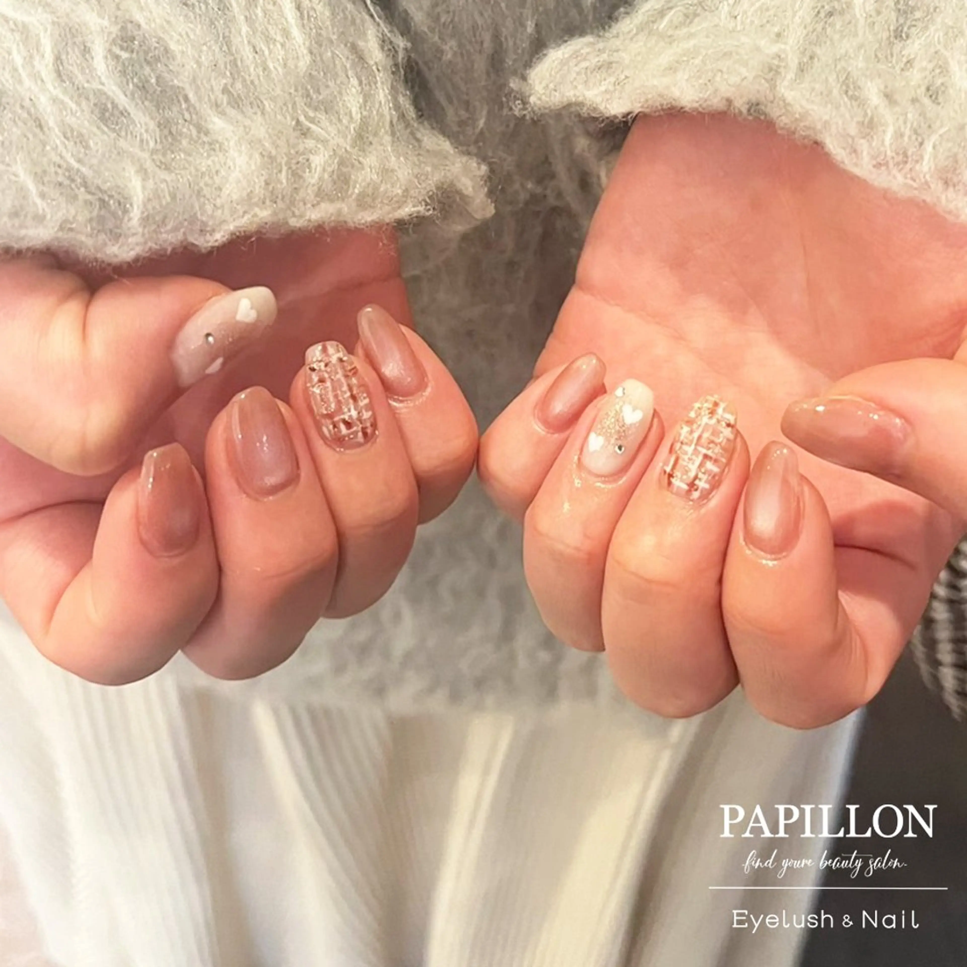ネイル PAPILLON 村上のネイルデザイン