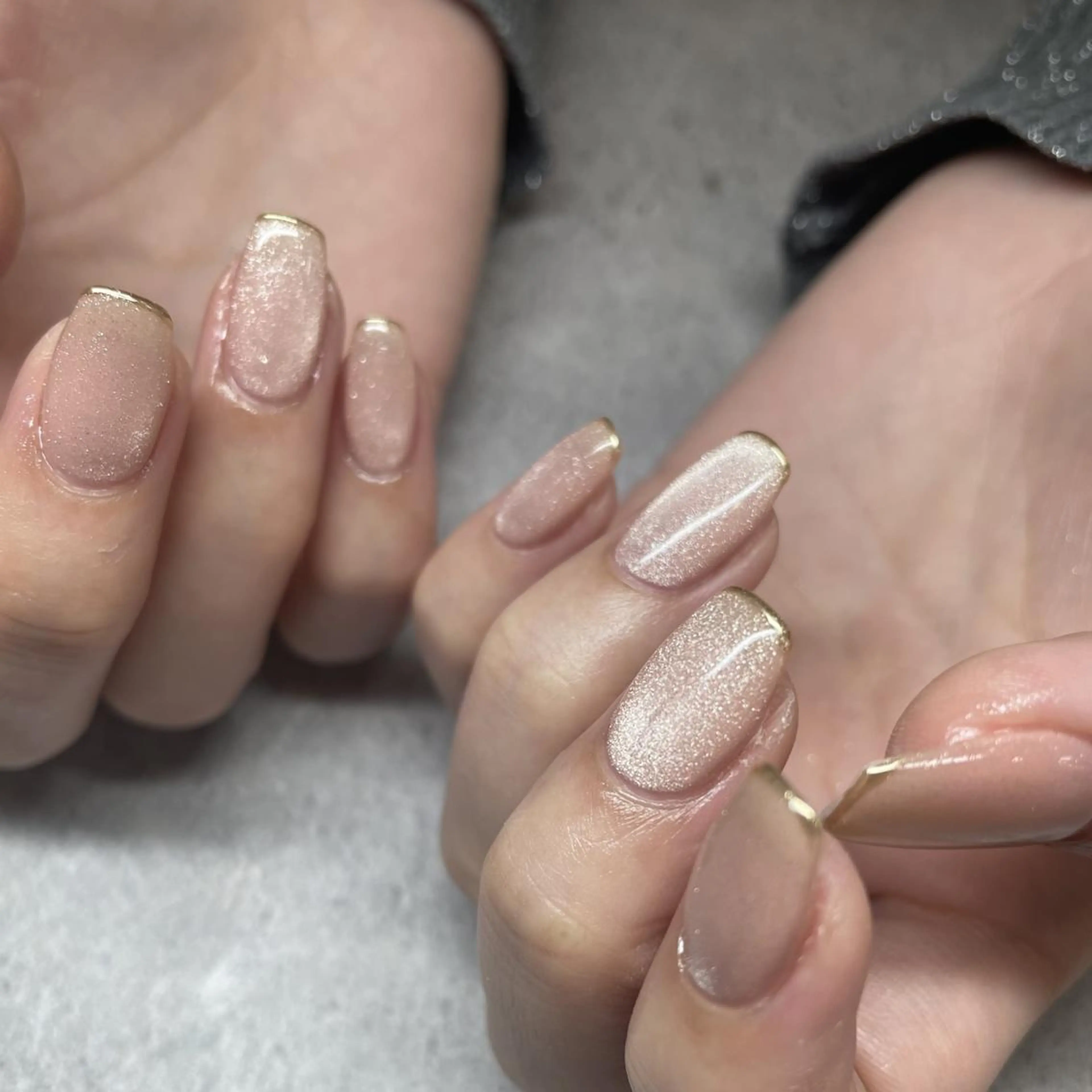 ネイル ハンドネイル フットネイル p.o.n. nuance/個性的のネイルデザイン