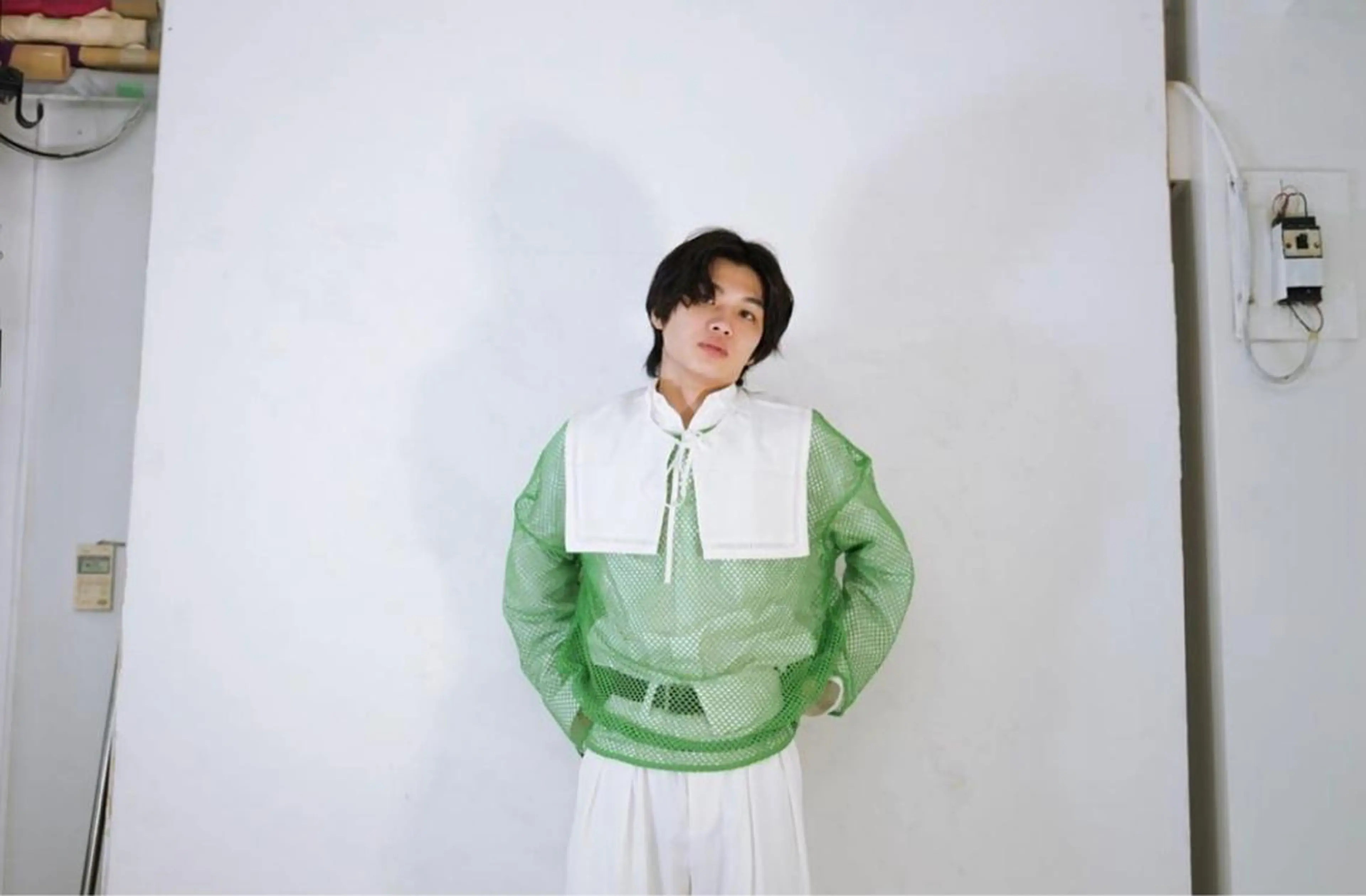 ショート カラー パーマ ヘアアレンジ メンズ ケアブリーチ/ ハイトーン/牧野のヘアスタイル