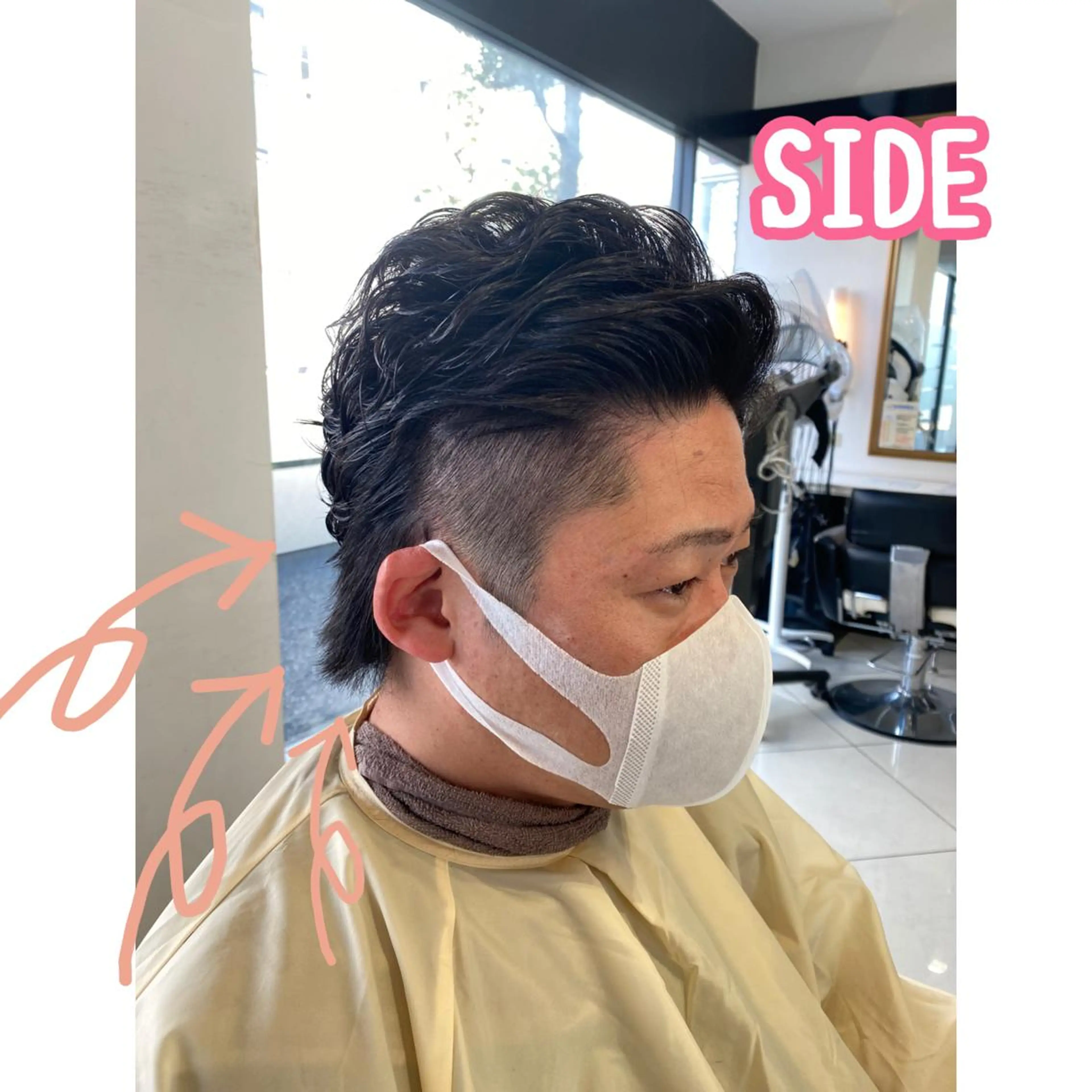 ショート パーマ メンズ 🐢髪質改善/Ash 店長/折目奈央🐢のヘアスタイル