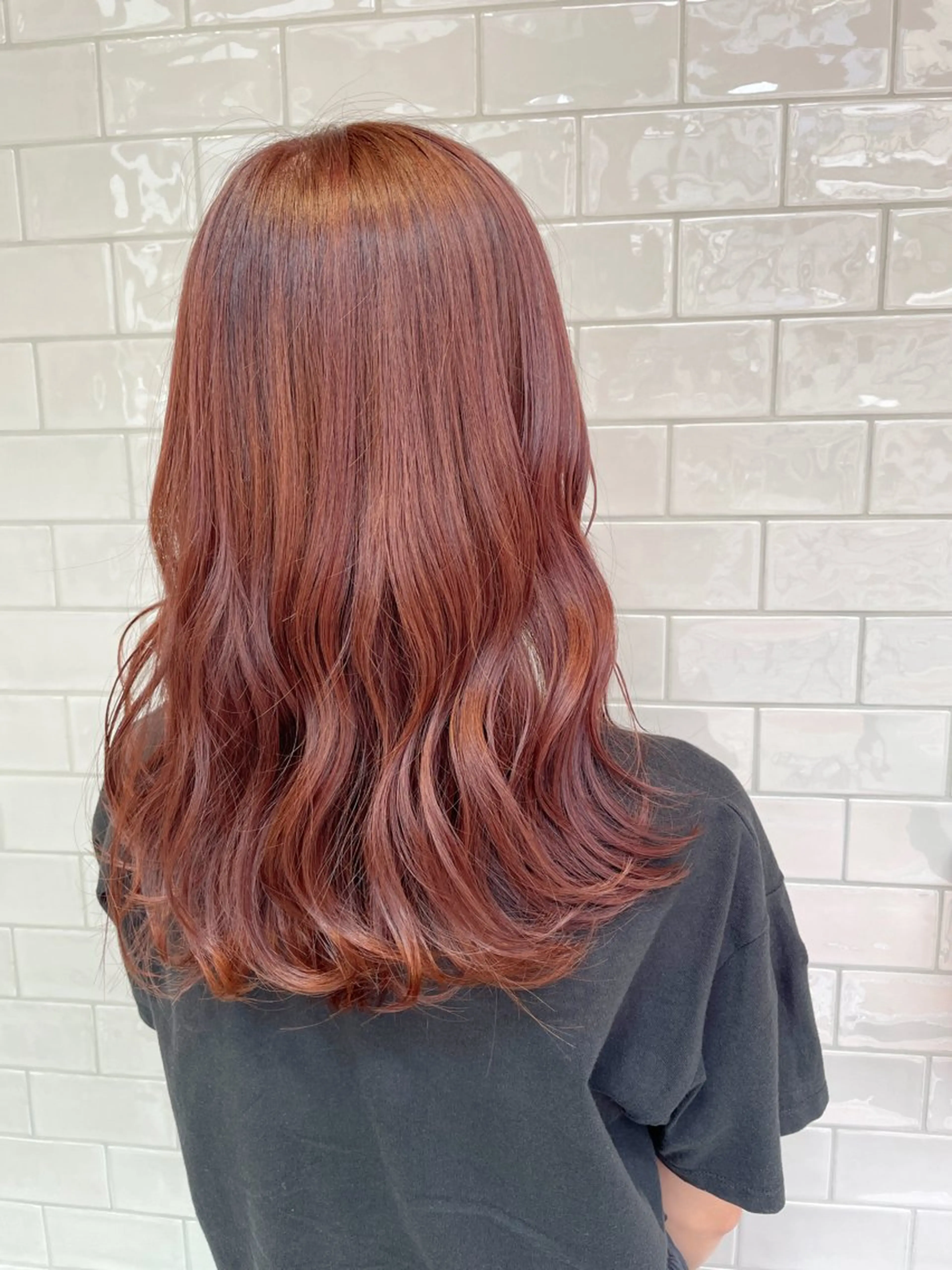 セミロング カット ヘアカラー トリートメント SALOWIN north茶屋町店所属・💎透明感カラー💎 ナチュラルテイストのヘアスタイル