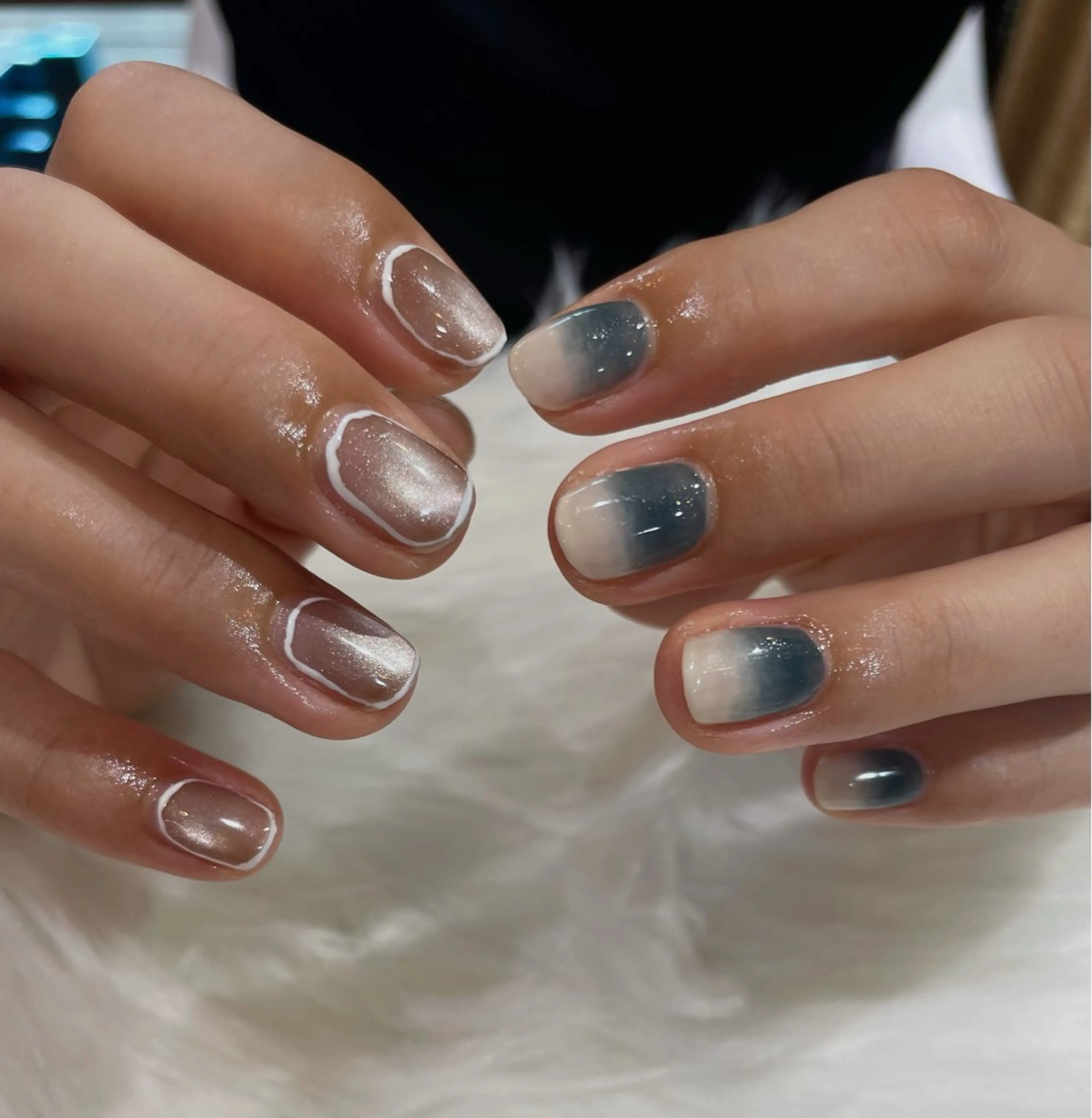 ネイル ニュアンスネイル ハンドネイル jujur HARUKA🌸のネイルデザイン