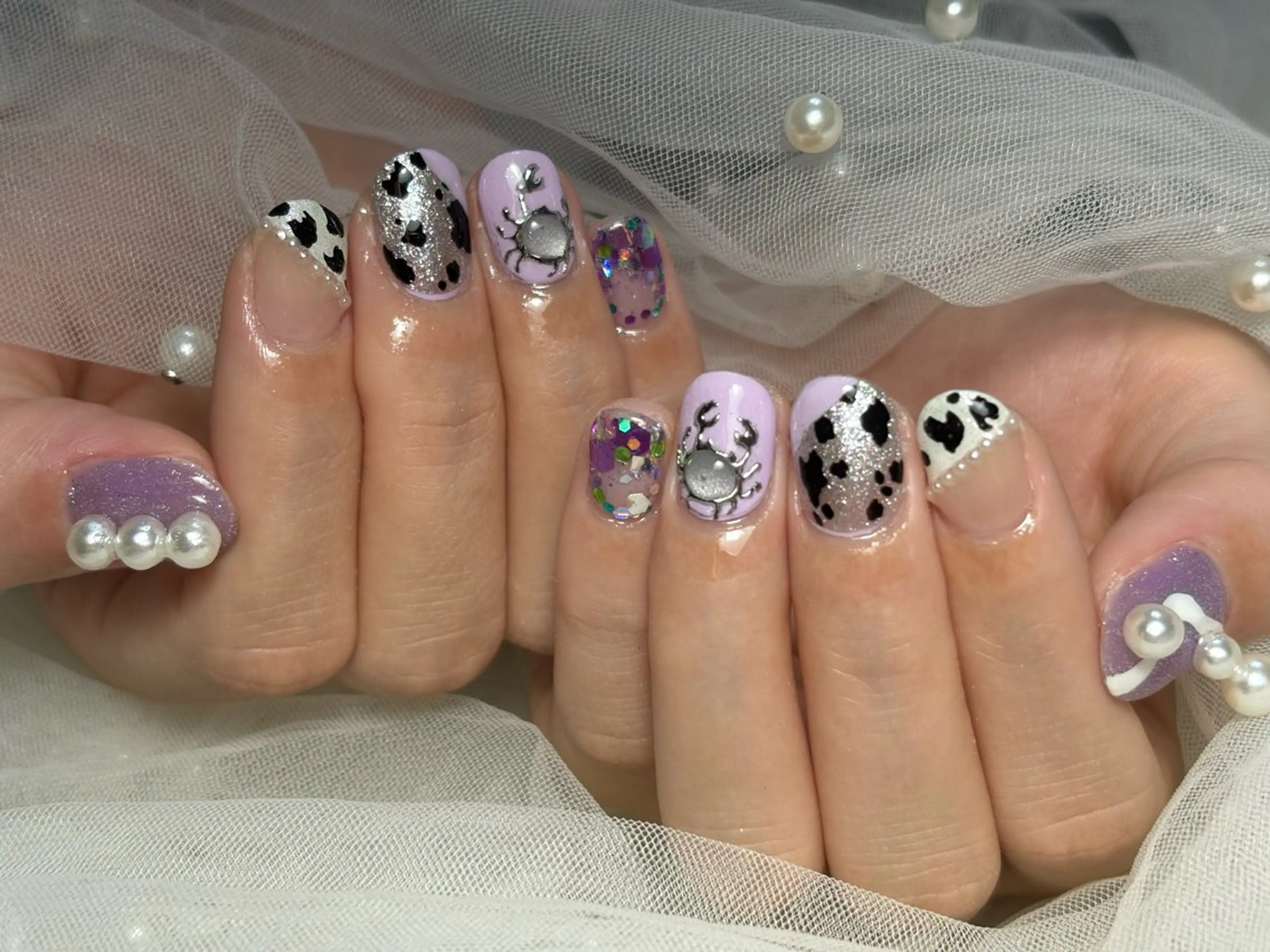 ネイル ハンドネイル フットネイル ✴︎ Delightのネイルデザイン