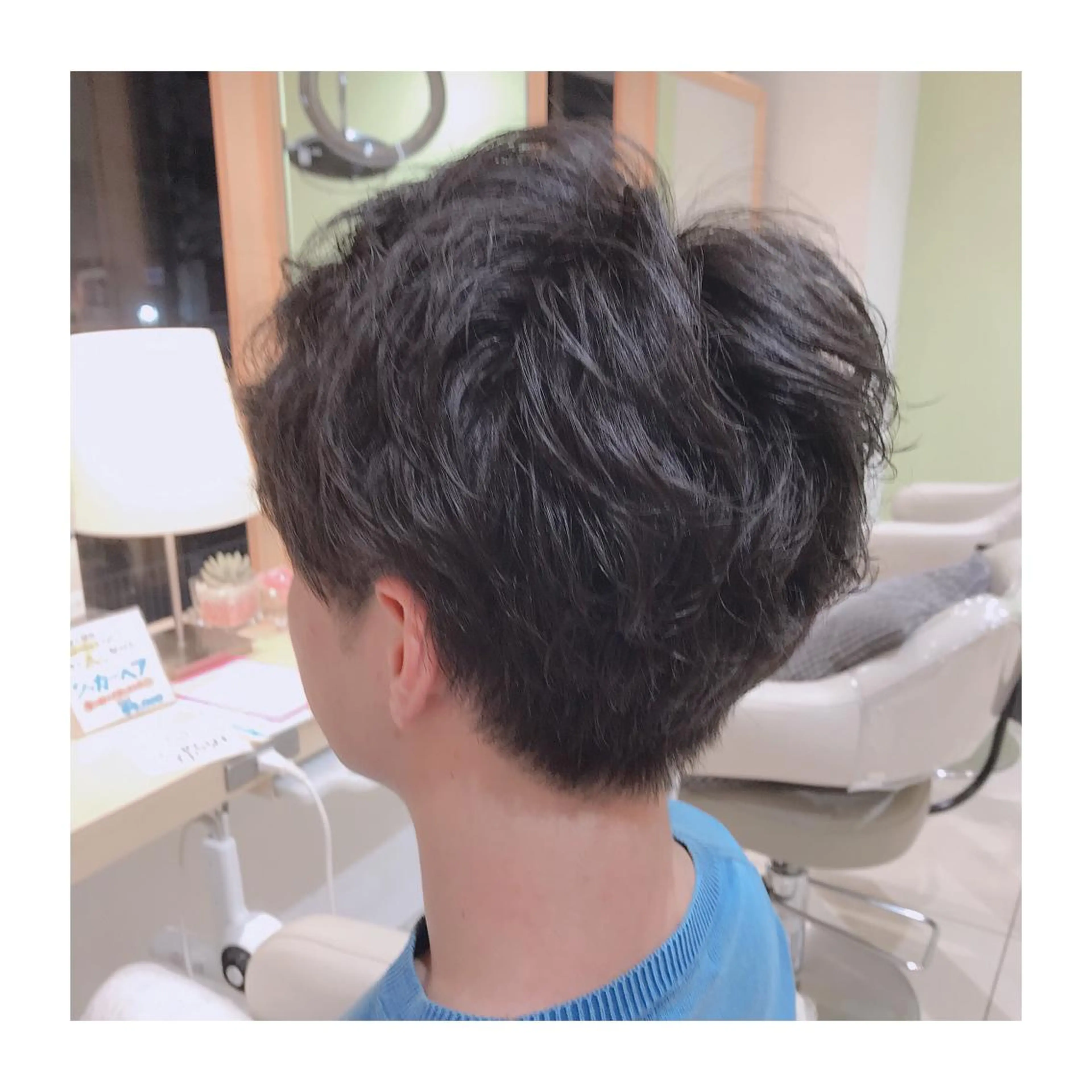 ショート パーマ メンズ 30代からの大人 ショートのヘアスタイル