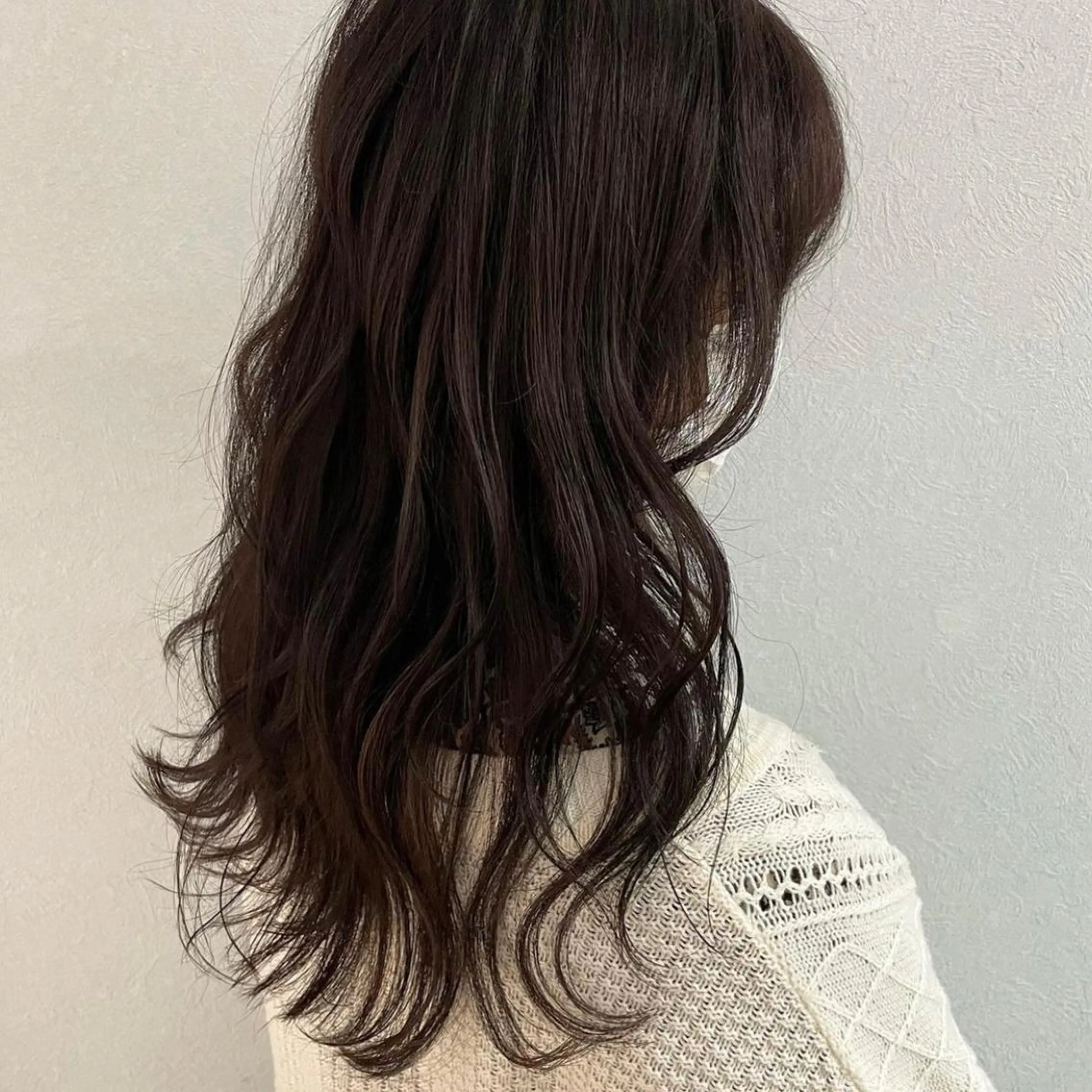 ミディアム カラー カット ヘアカラー トリートメント 酒井 里穂のヘアスタイル