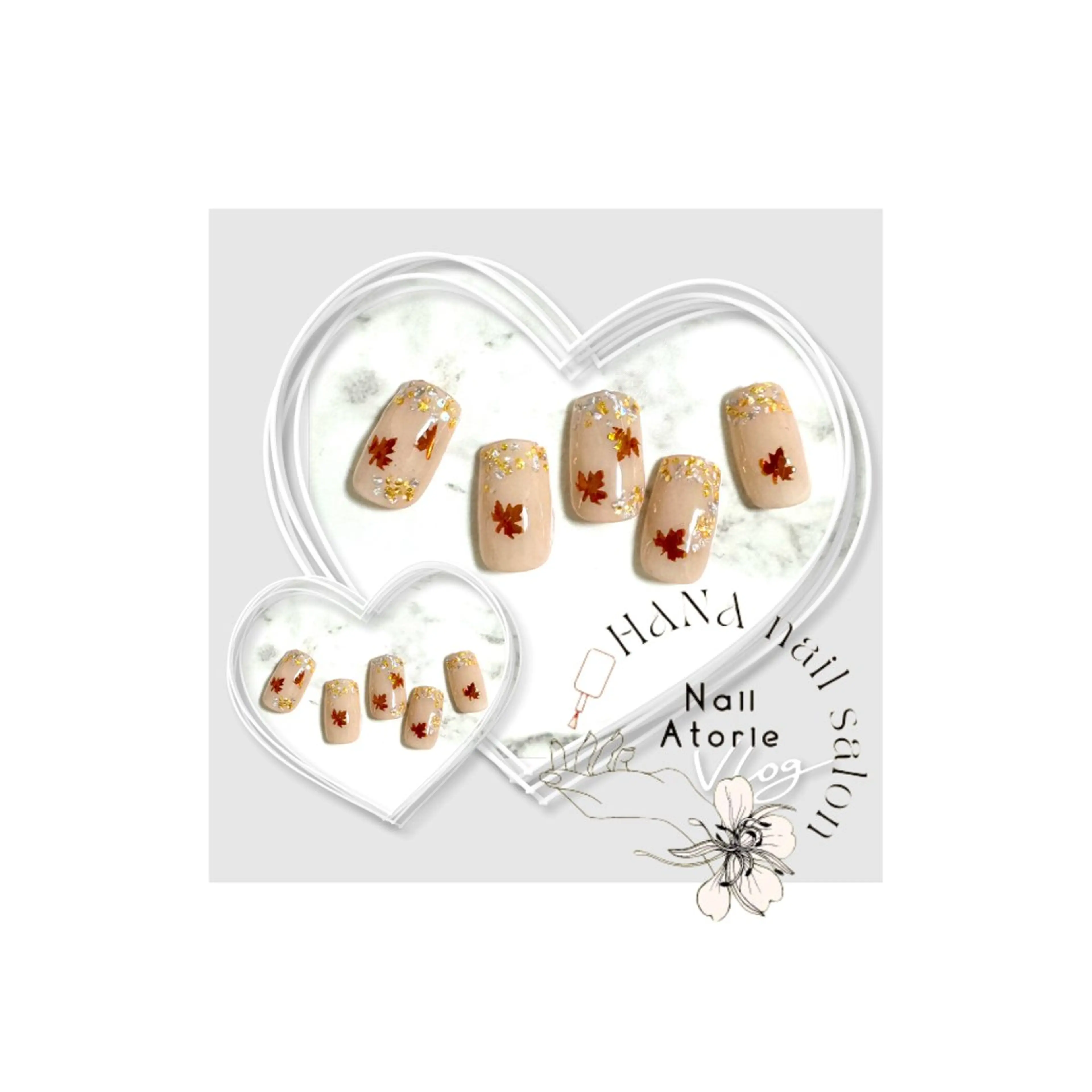 ネイル シンプルネイル ハンドネイル HaNA 　nail salonのネイルデザイン