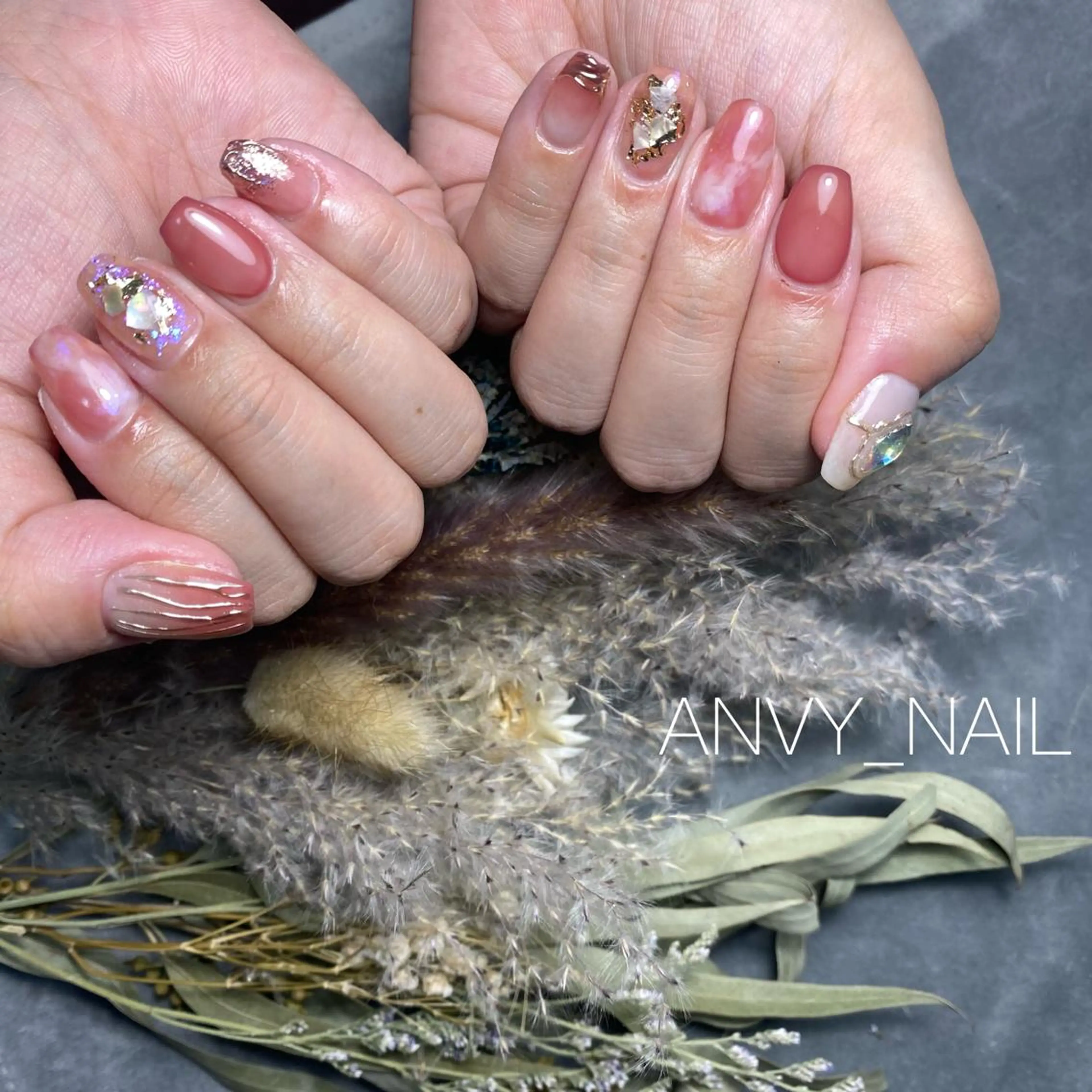 ネイル ハンドネイル NAIL SALON あんび所属・nail salon あんびのネイルデザイン