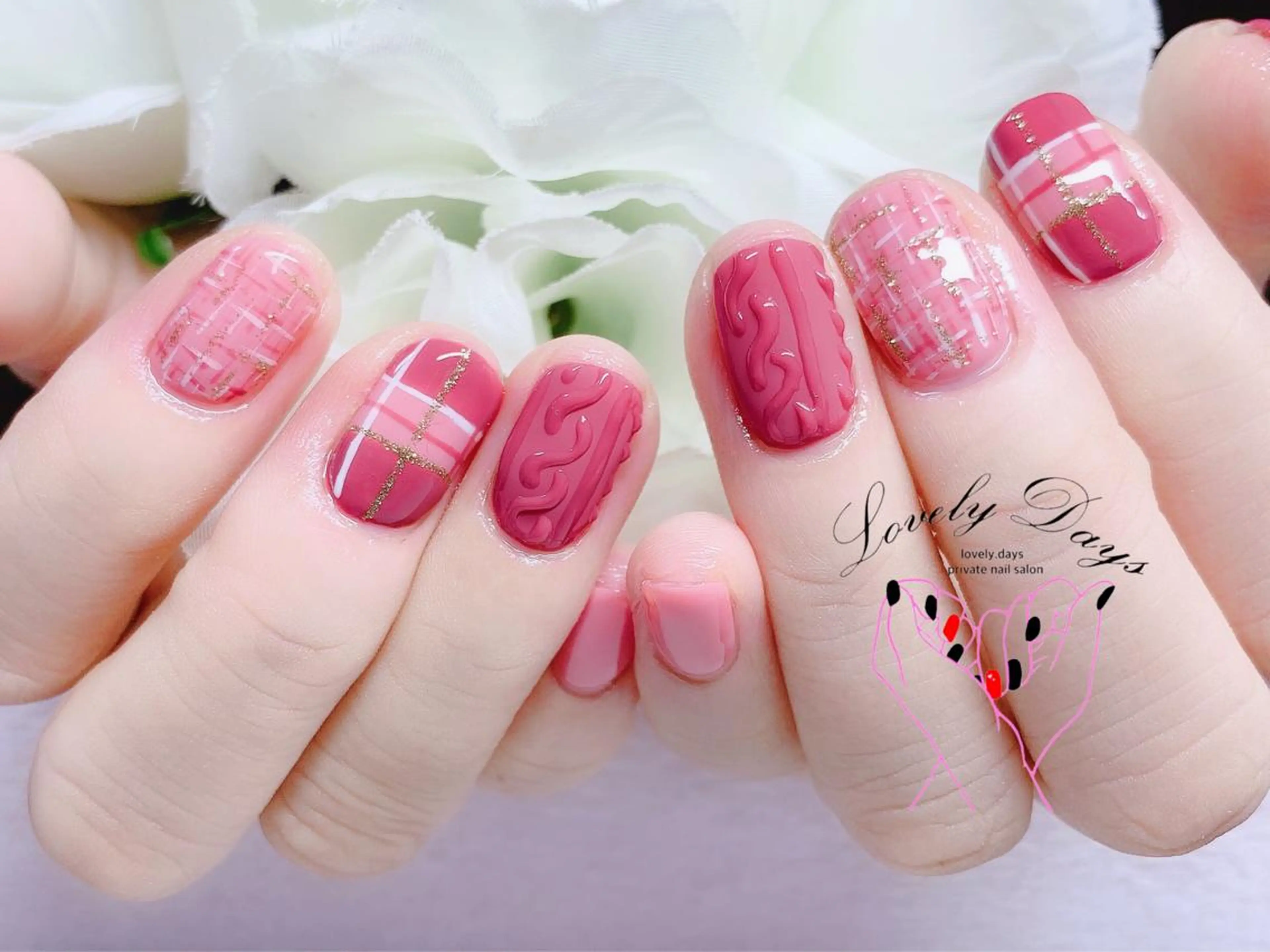 ネイル ハンドネイル LovelyDays ゆいのネイルデザイン
