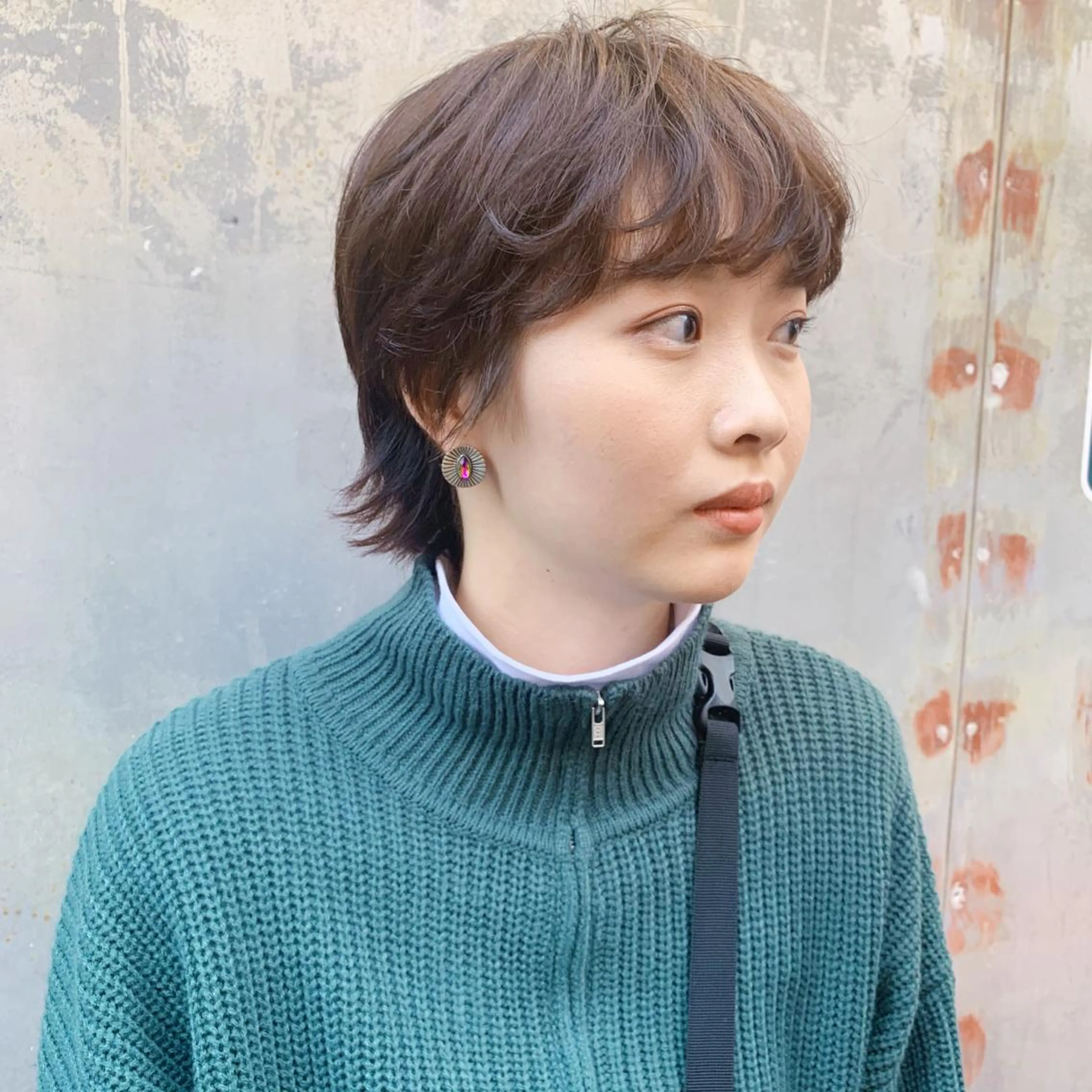 ショート カラー ショートヘア ウルフカット カット ヘアカラー ヘアセット ブリーチカラーNo. 1🌈 RYOGAのヘアスタイル