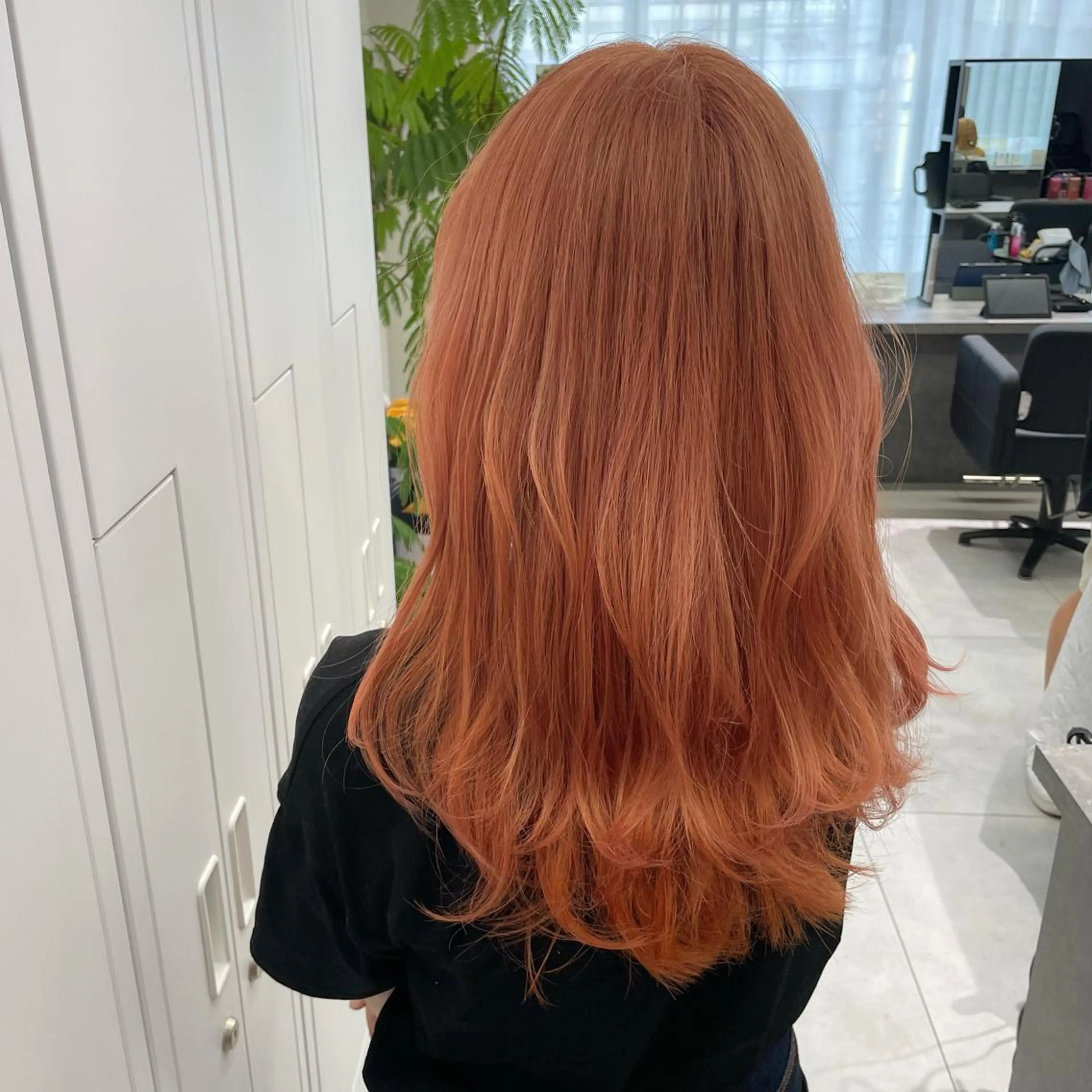 ロング カラー ヘアカラー ate.心斎橋 RYUKAのヘアスタイル