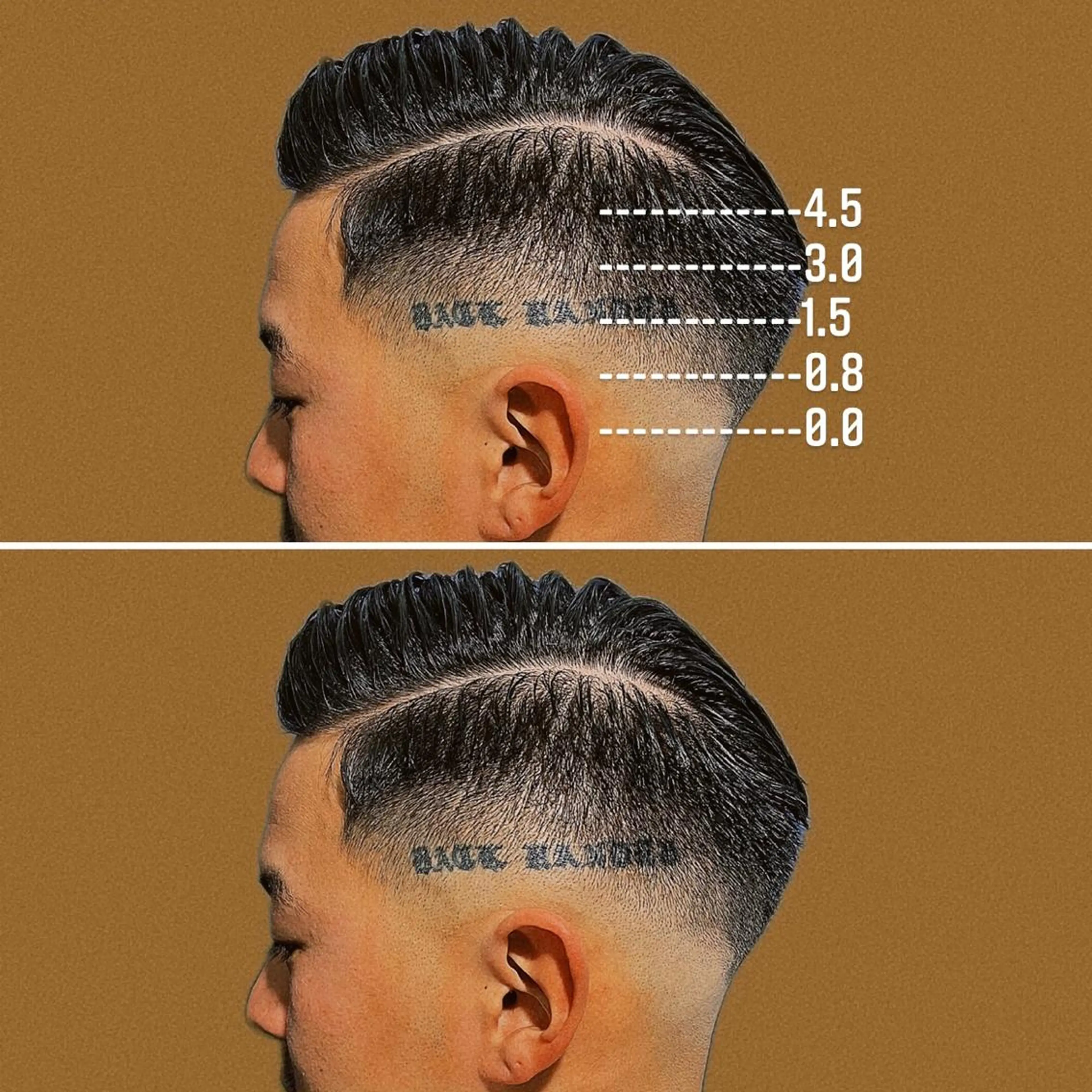 ショート カラー パーマ メンズ フェードカット メンズハイトーン メンズパーマ ハイトーンカラー &CREW スタッフのヘアスタイル