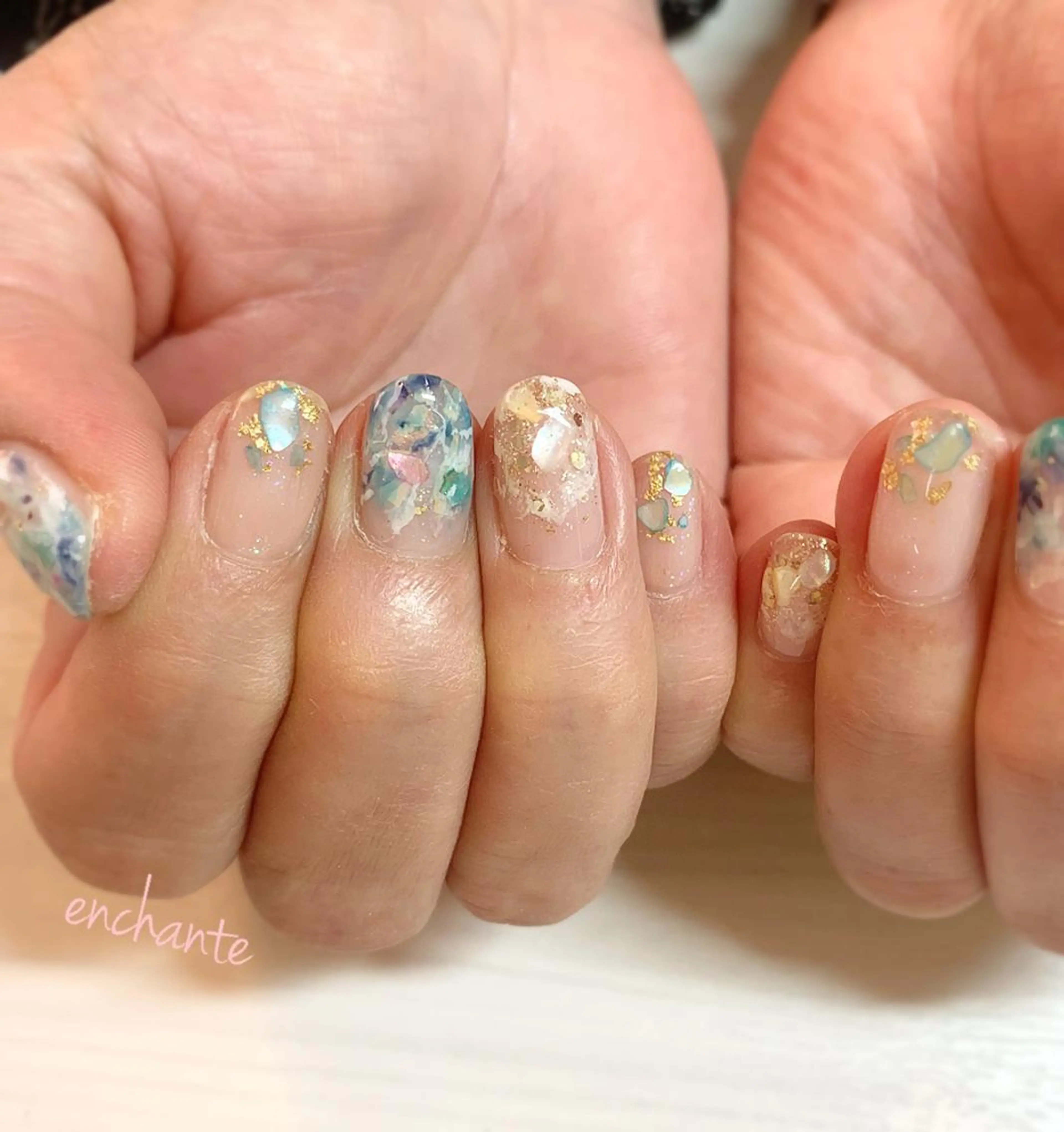 ネイル アンシャンテ所属・enchante 自由が丘のネイルデザイン