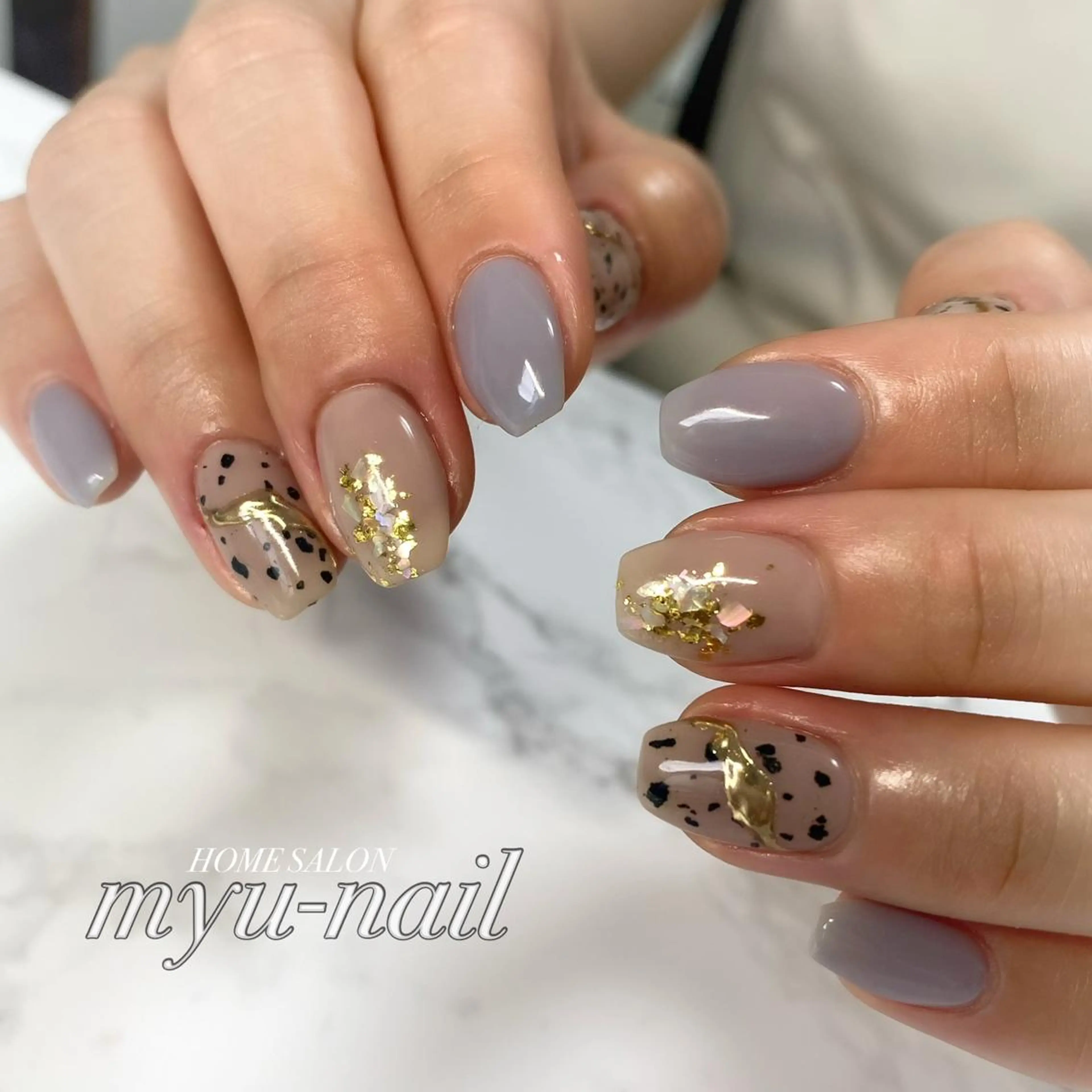 ネイル ホームサロン myu-nailのネイルデザイン