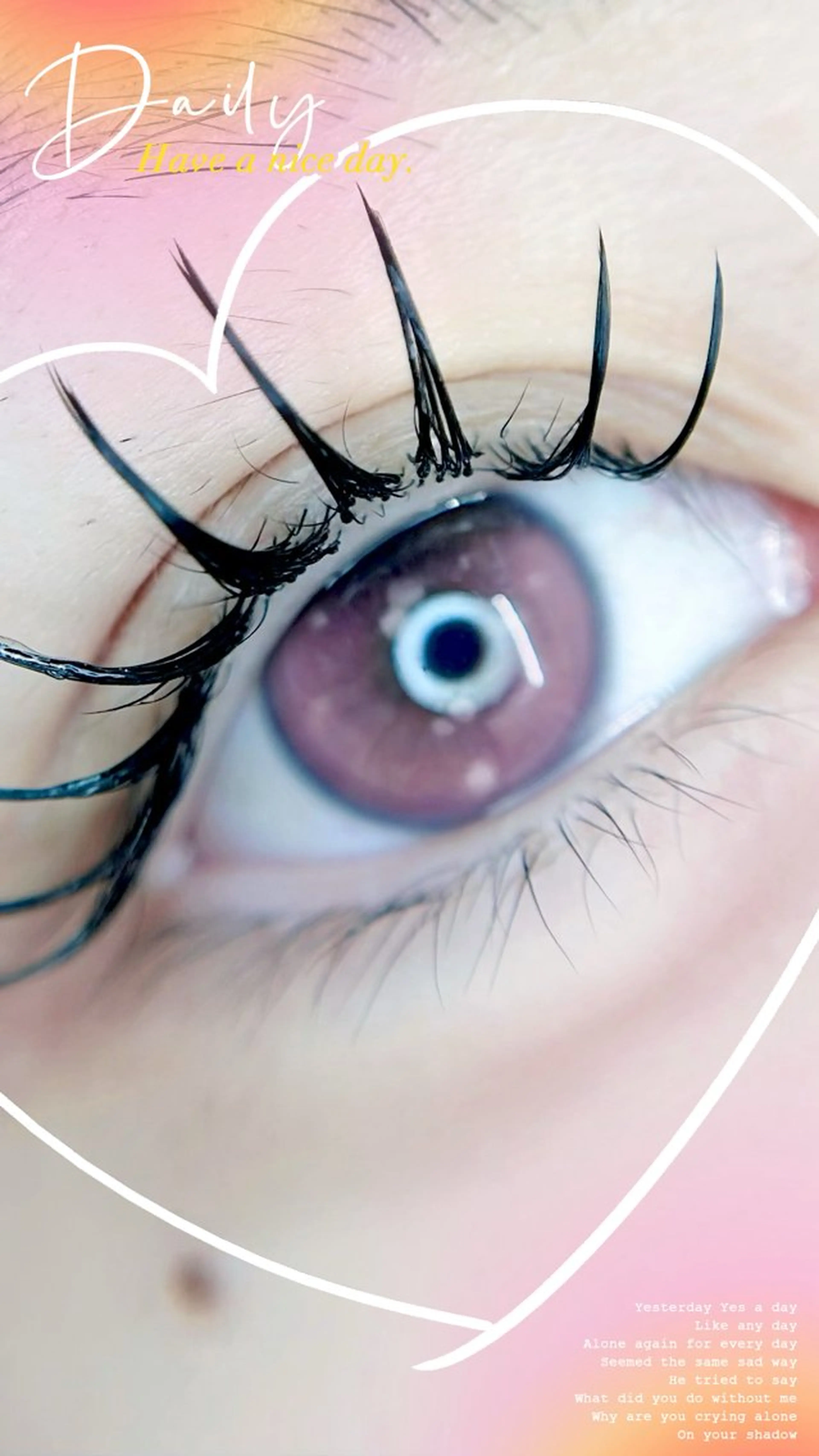 マツエク・マツパ 束感まつ毛 マツエク eyelist. mizukiの眉毛・アイブロウイメージ