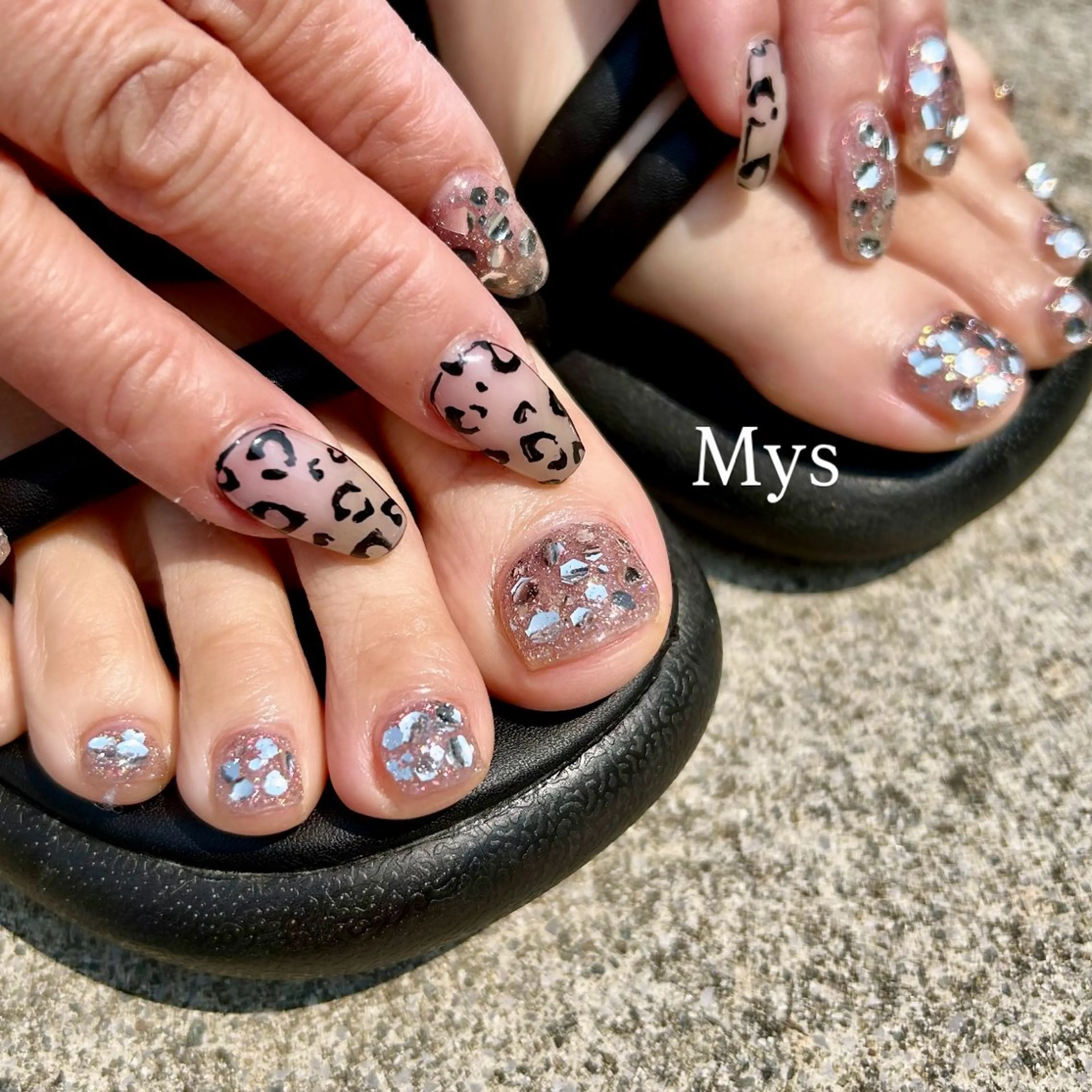 ネイル フットネイル Mys nail salonのネイルデザイン