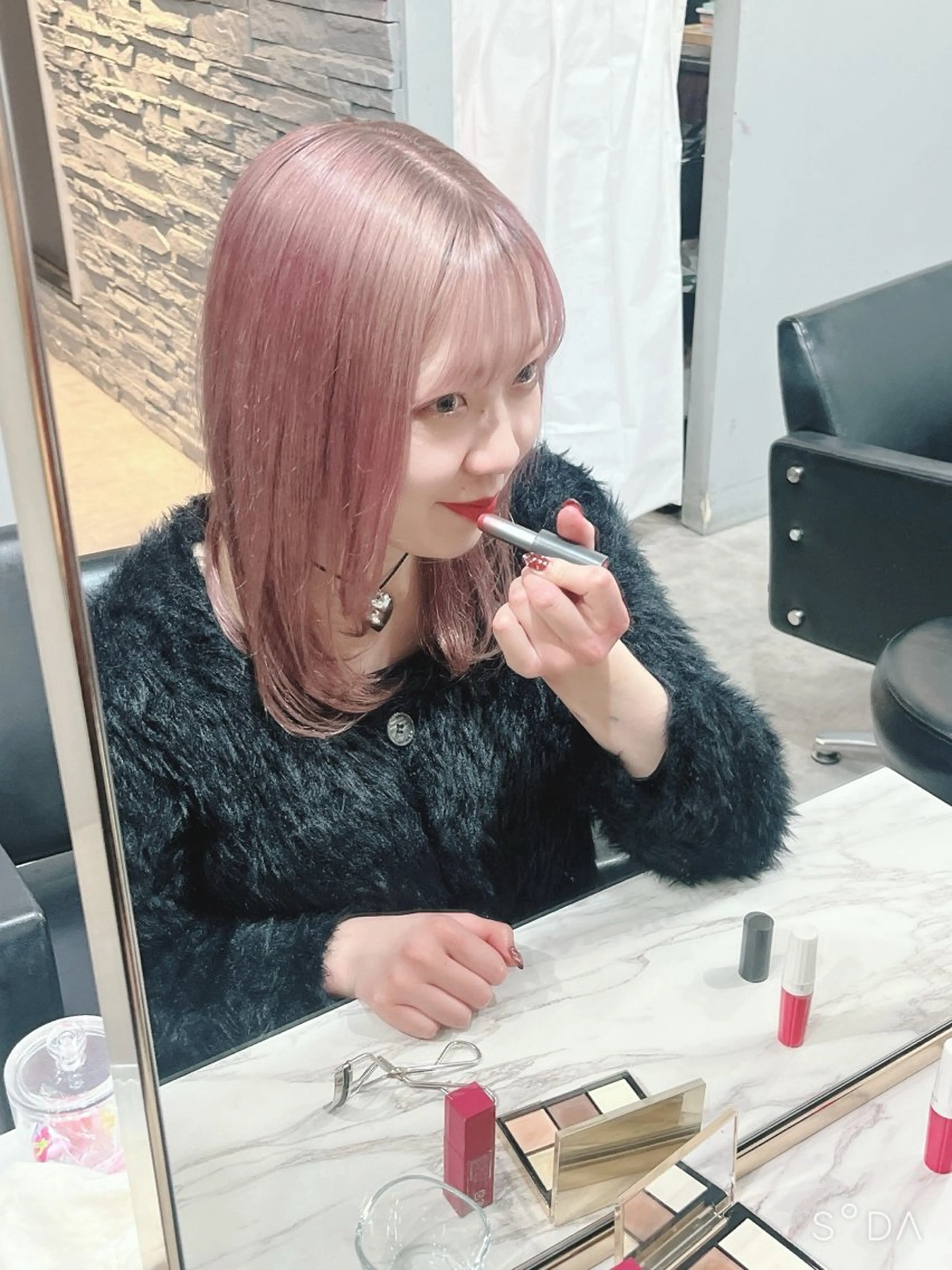 ミディアム カラー ヘアカラー トリートメント ヘアセット 🎀透明感 カラー🎀ミズキのヘアスタイル