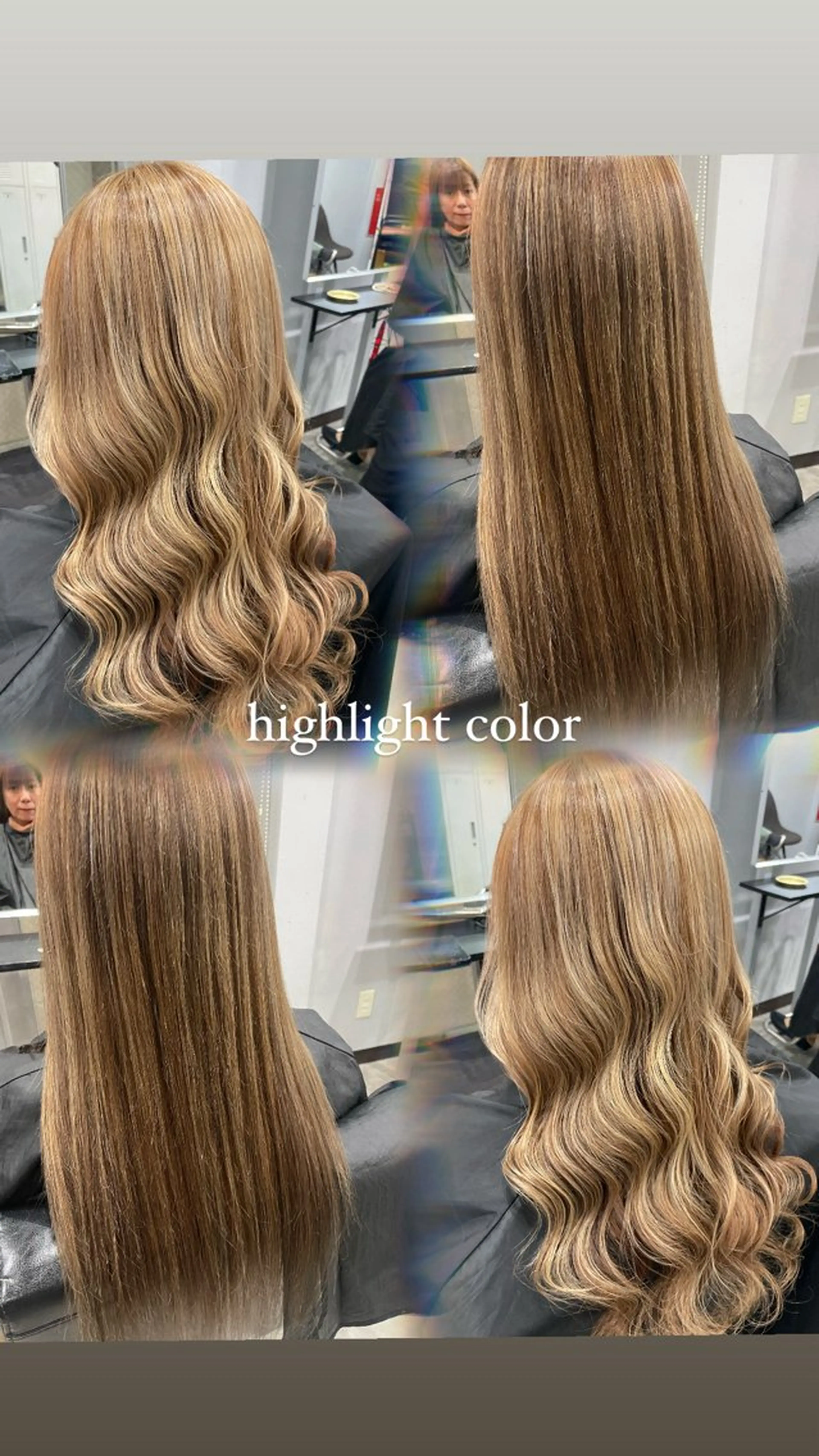 ロング 'oli所属・難波'oli【オリ】 美容室のヘアスタイル