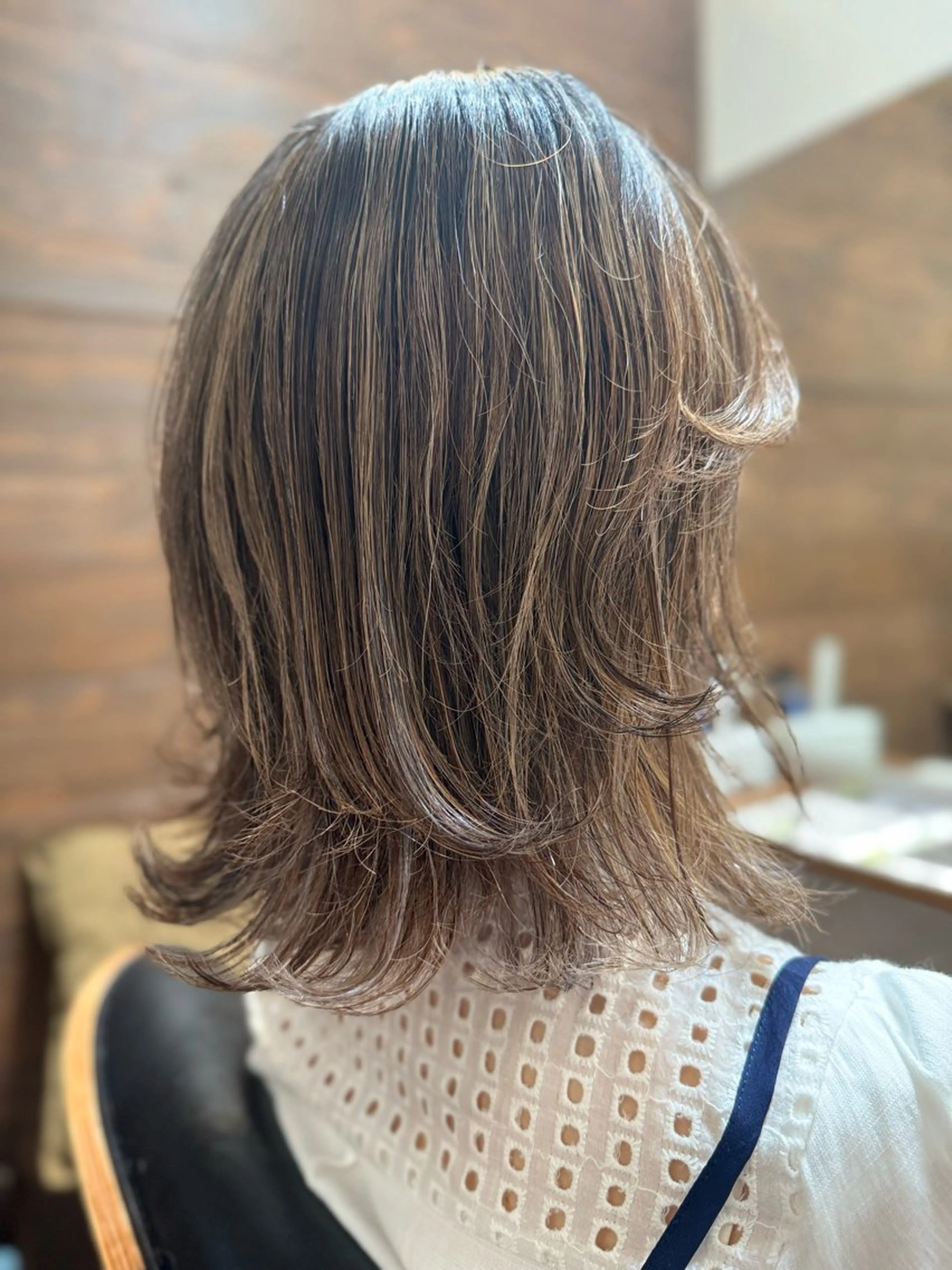 ミディアム カラー カット RUMI CLAIR(リノカヒリ内)所属・すがわら るみのヘアスタイル