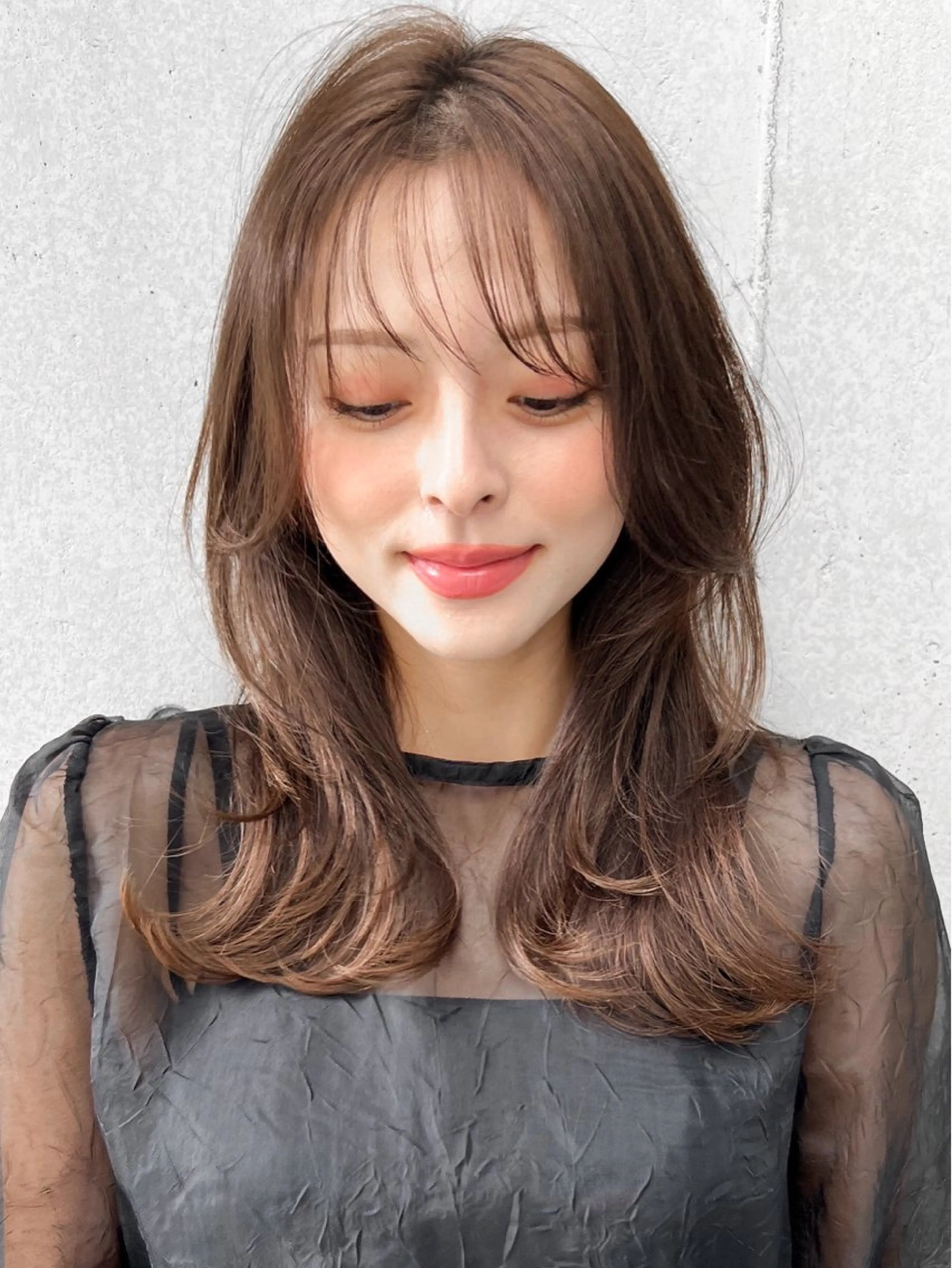 カラー ヘアカラー 木村ゆうと🫧 透明感カラー＆艶髪のヘアスタイル