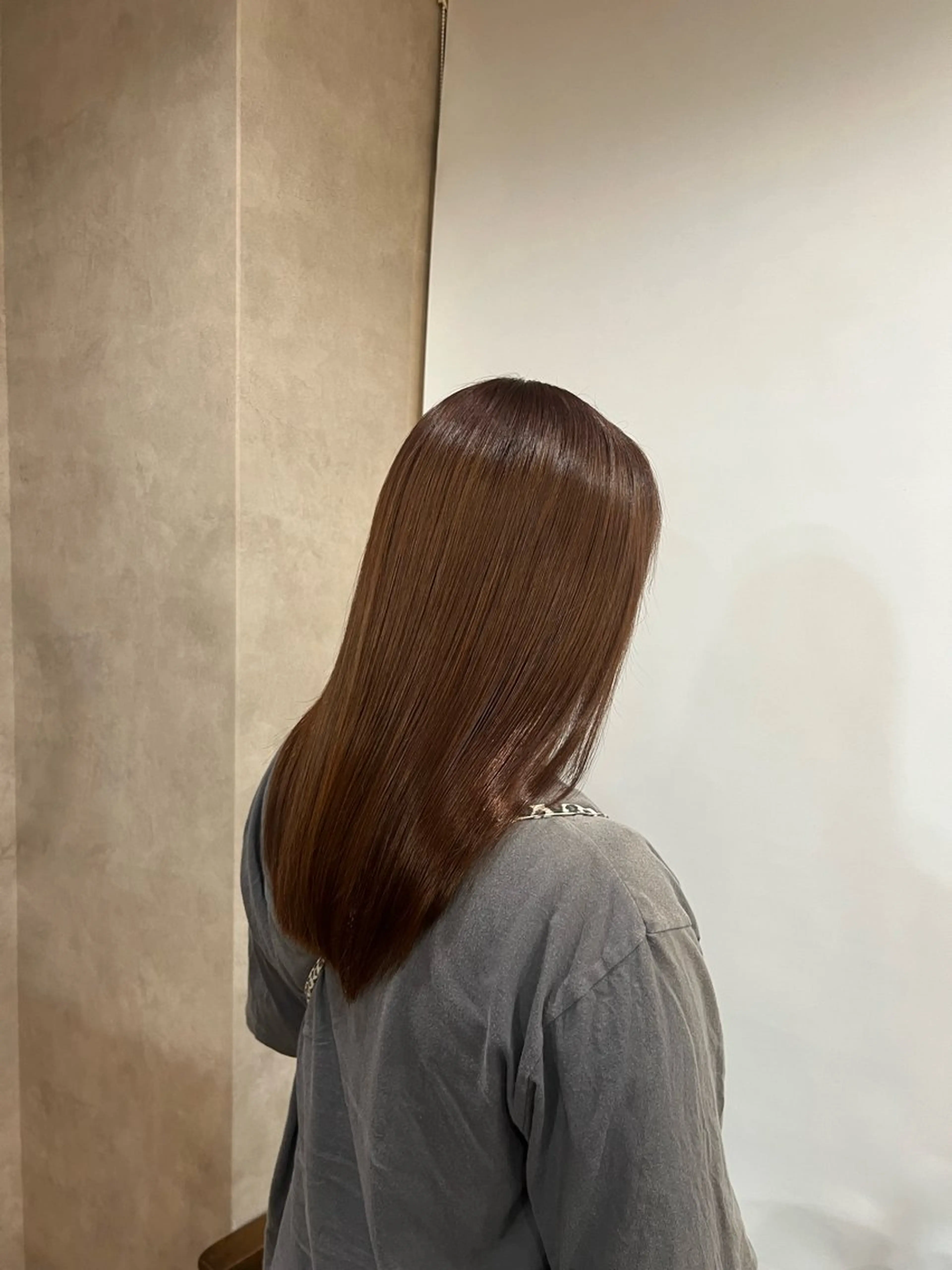 セミロング RIENS Xrea nanamiのヘアスタイル