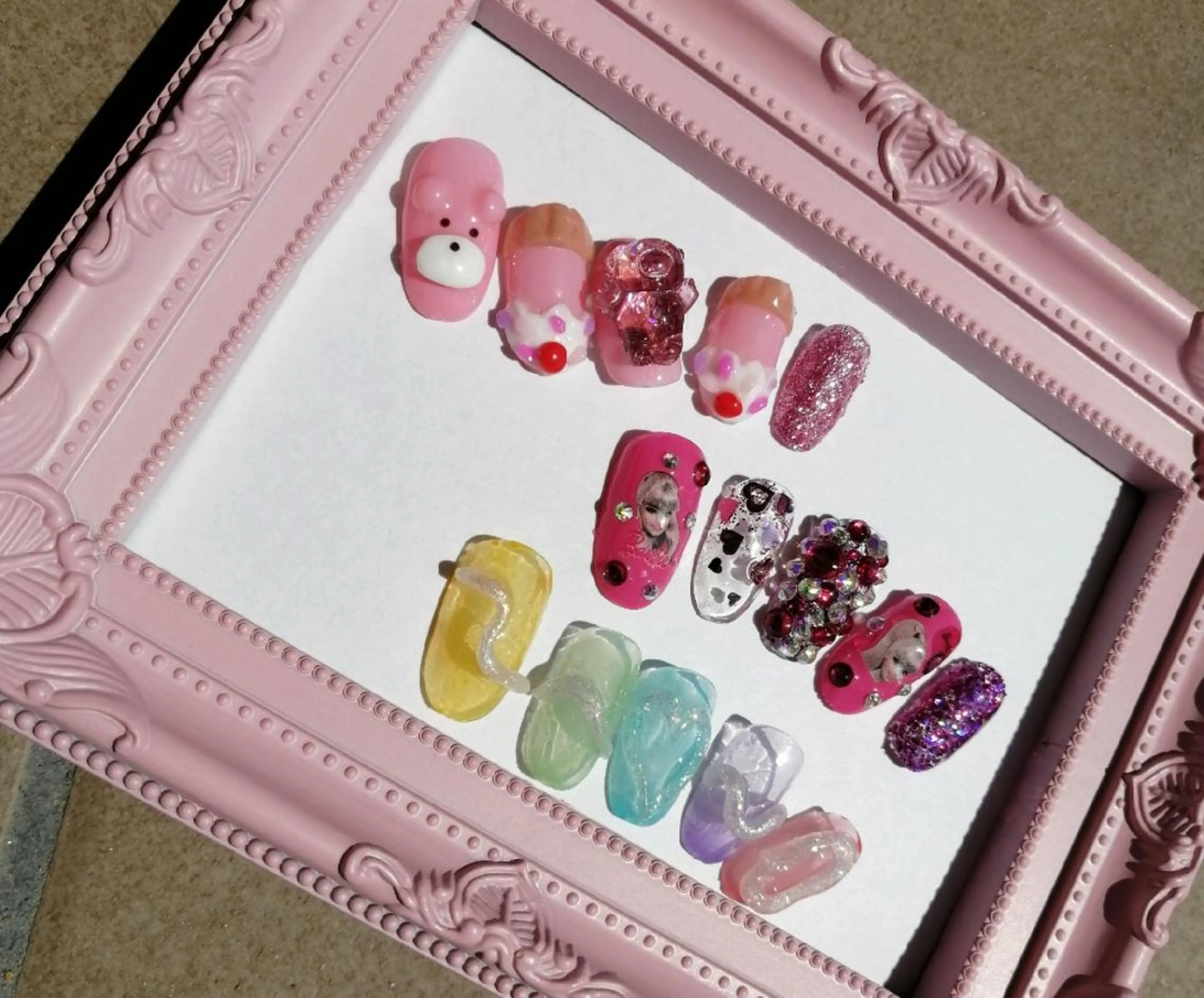 ネイル クリアネイル ハンドネイル Nail Salon macherieのネイルデザイン