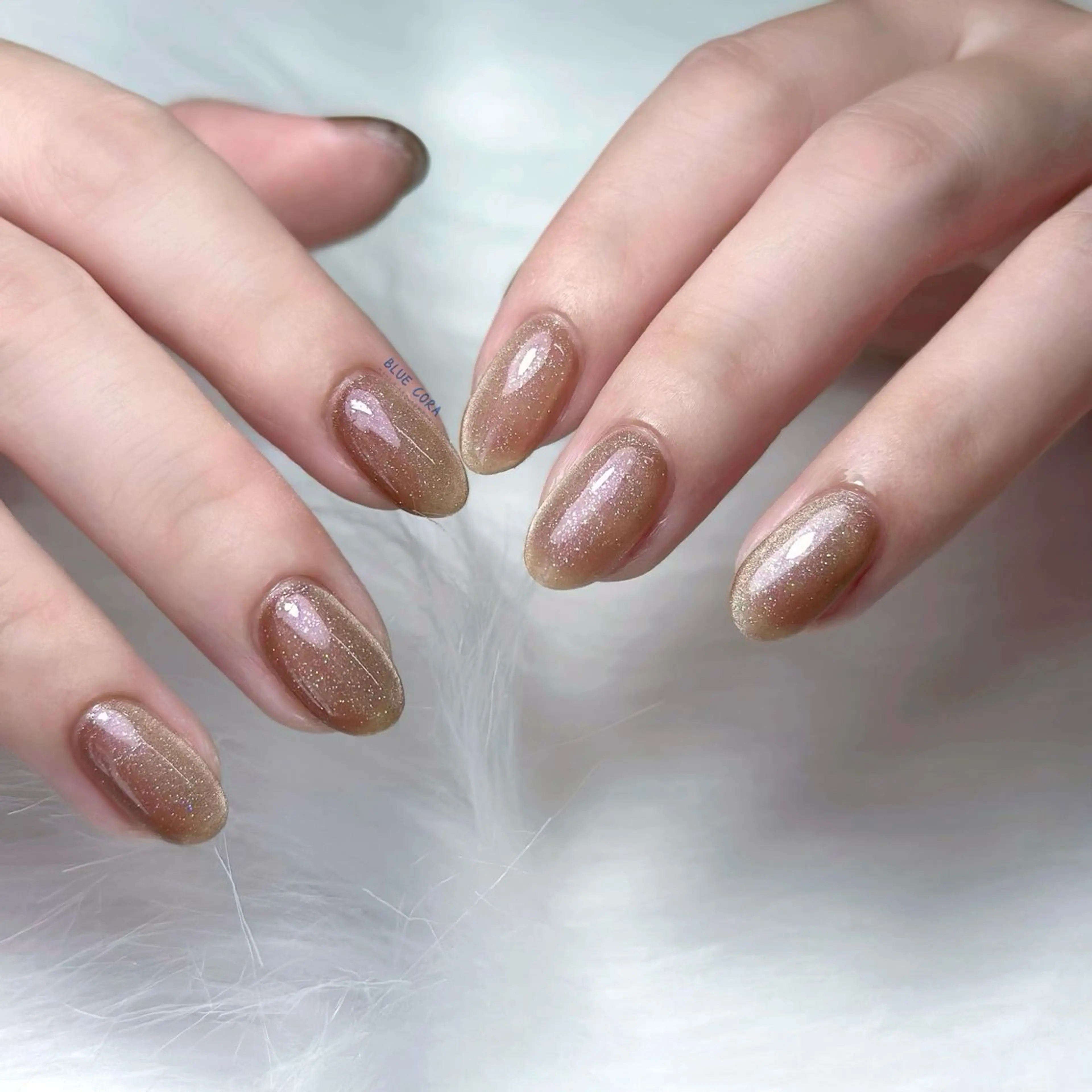 ネイル マグネットネイル ハンドネイル ハンドケア BLUE CORA所属・BLUE CORAのネイルデザイン