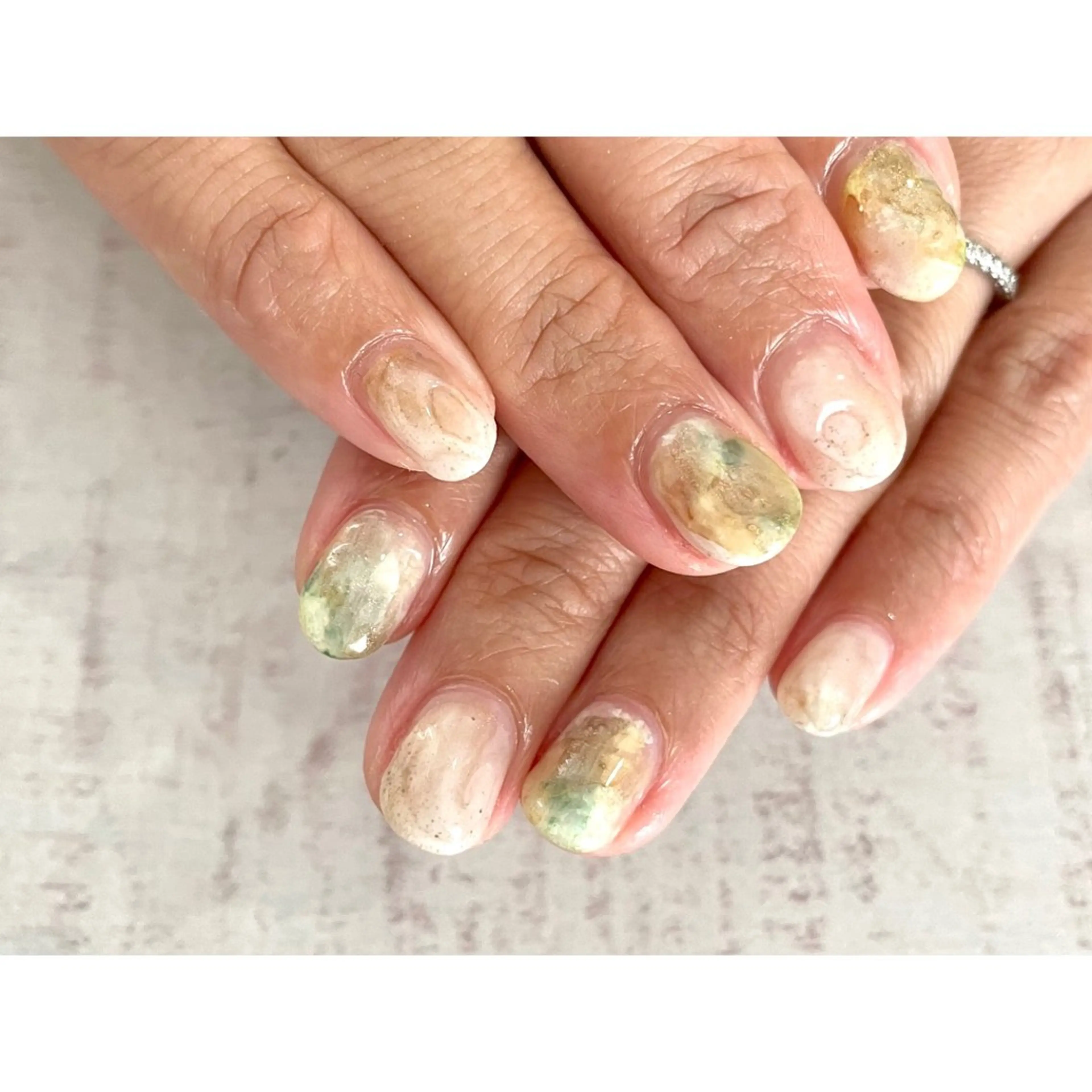 ネイル 𖡼 yumenoのネイルデザイン