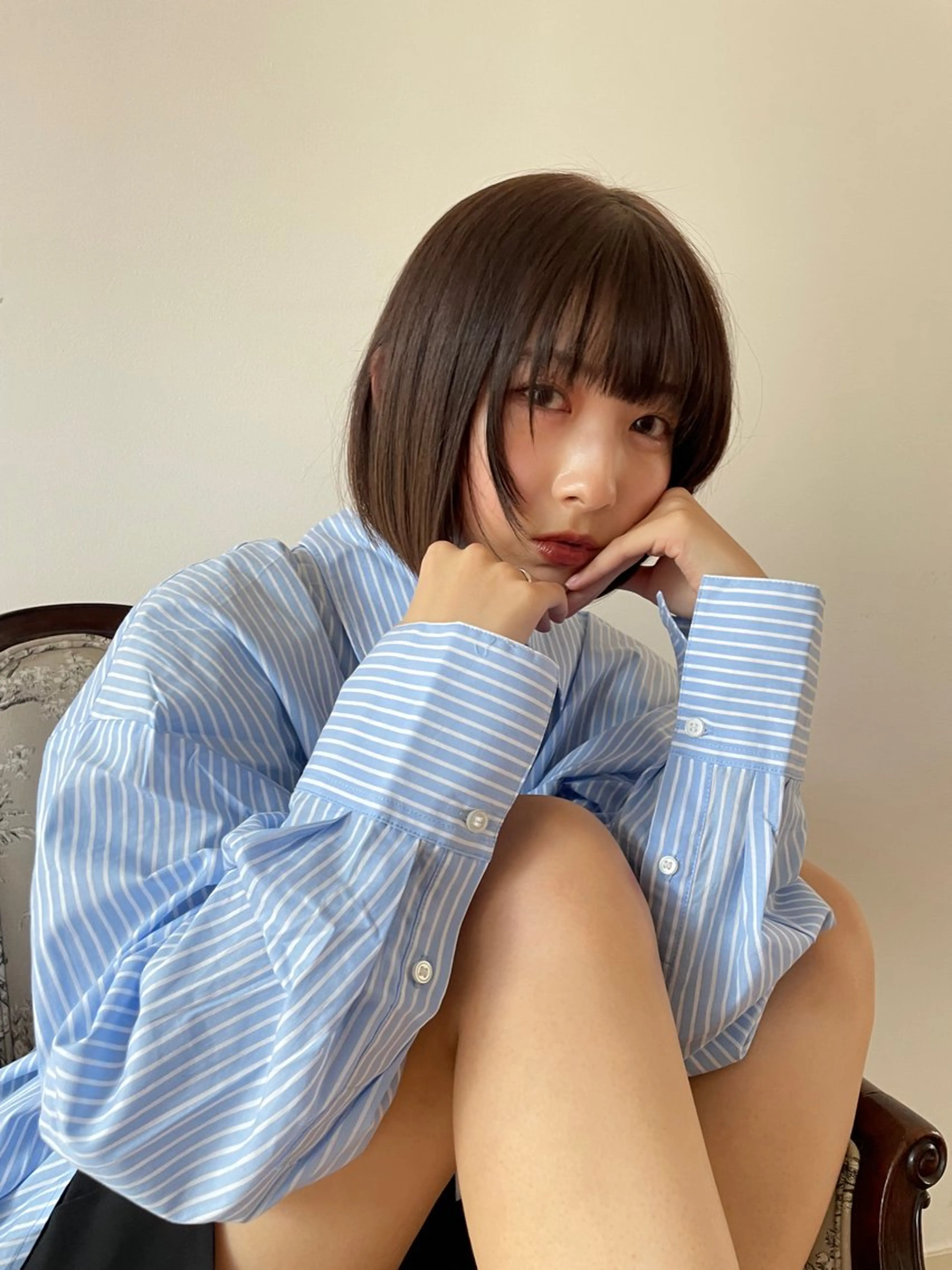 ショート カラー ヘアカラー トリートメント レディースカット🎀 NANAHAのヘアスタイル