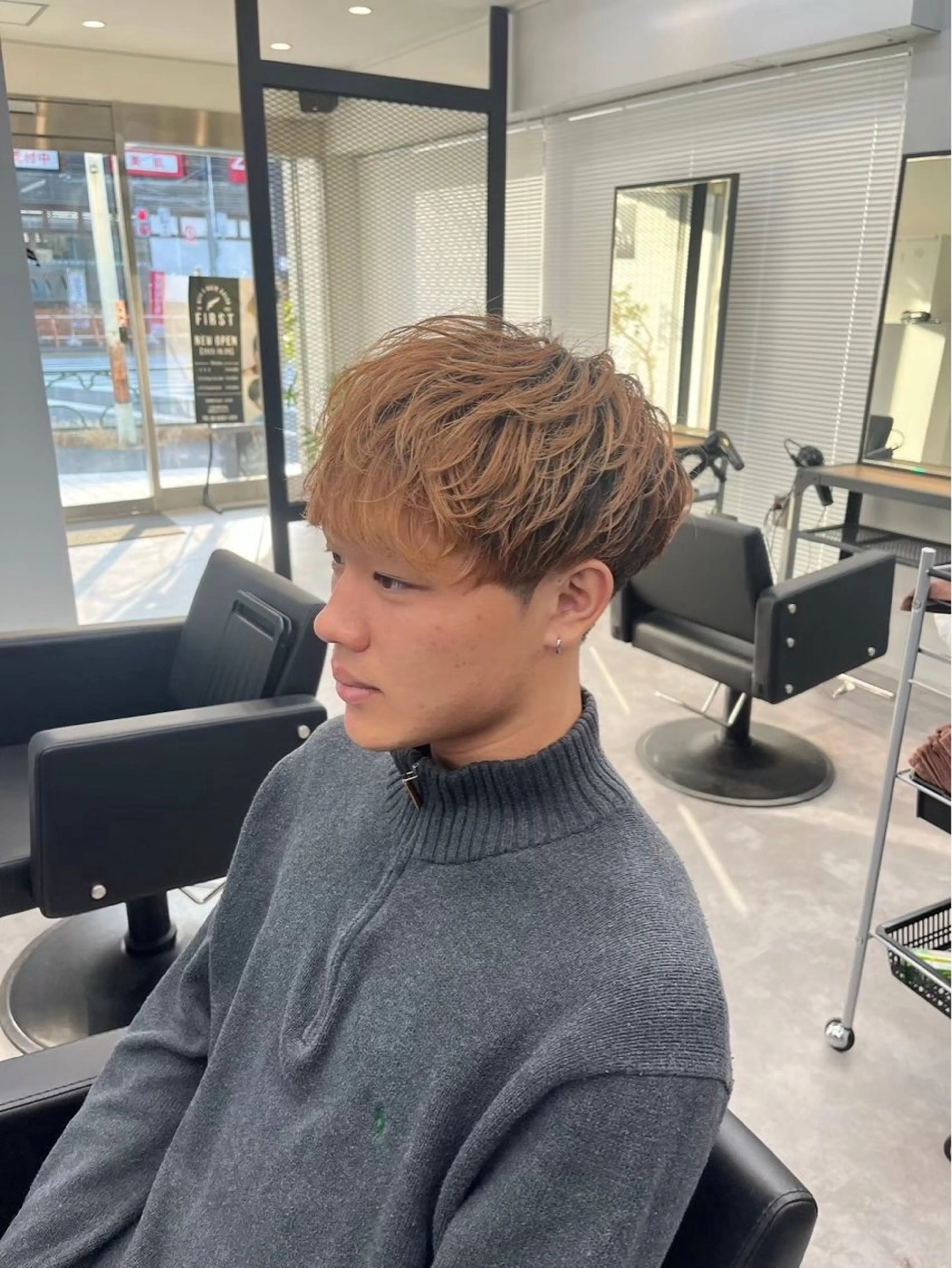 メンズ限定‼️ファッションカラー➕トリートメントの写真