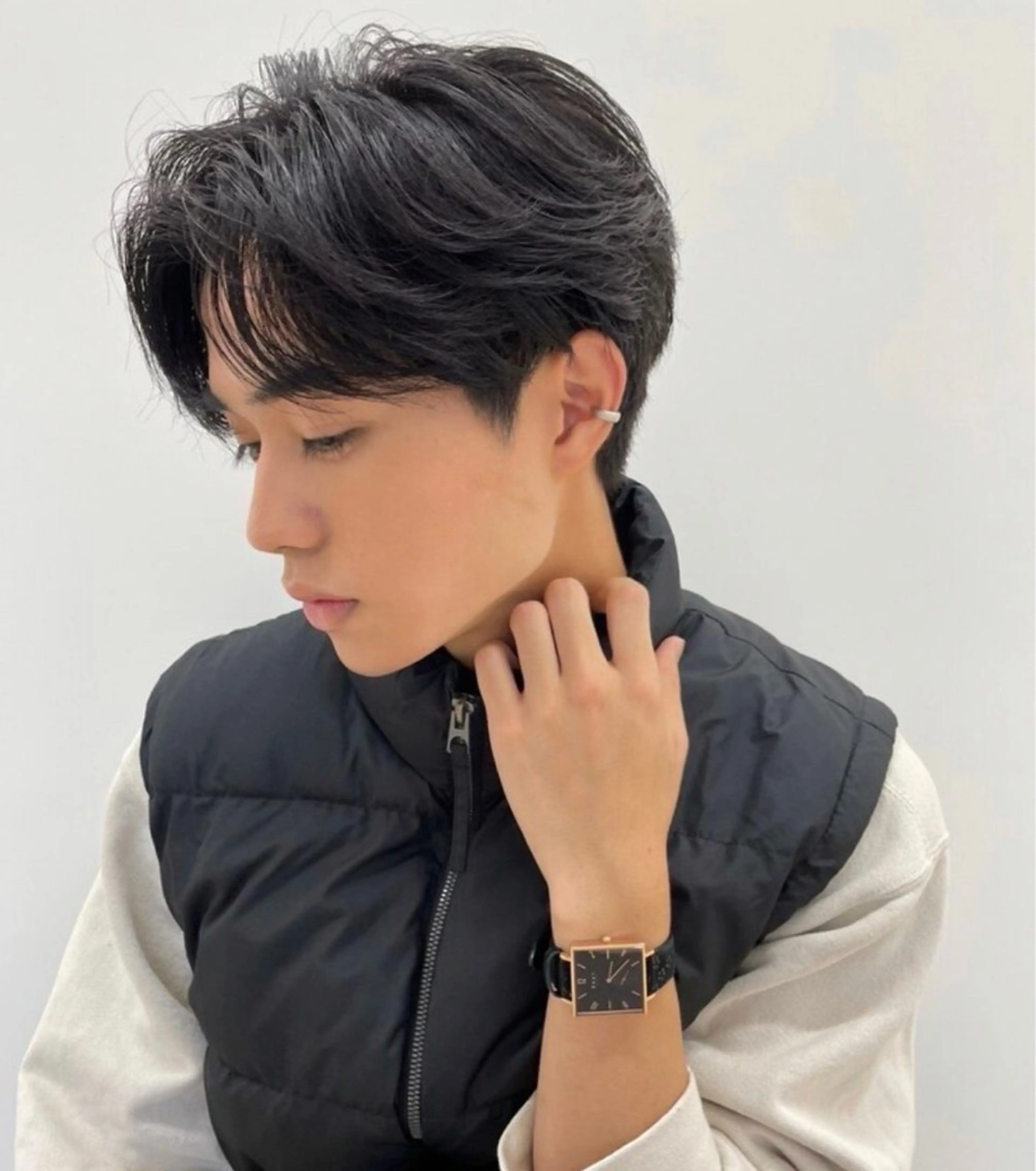 ショート カラー メンズ 【F.O.F】大野航 似合わせカットカラーのヘアスタイル