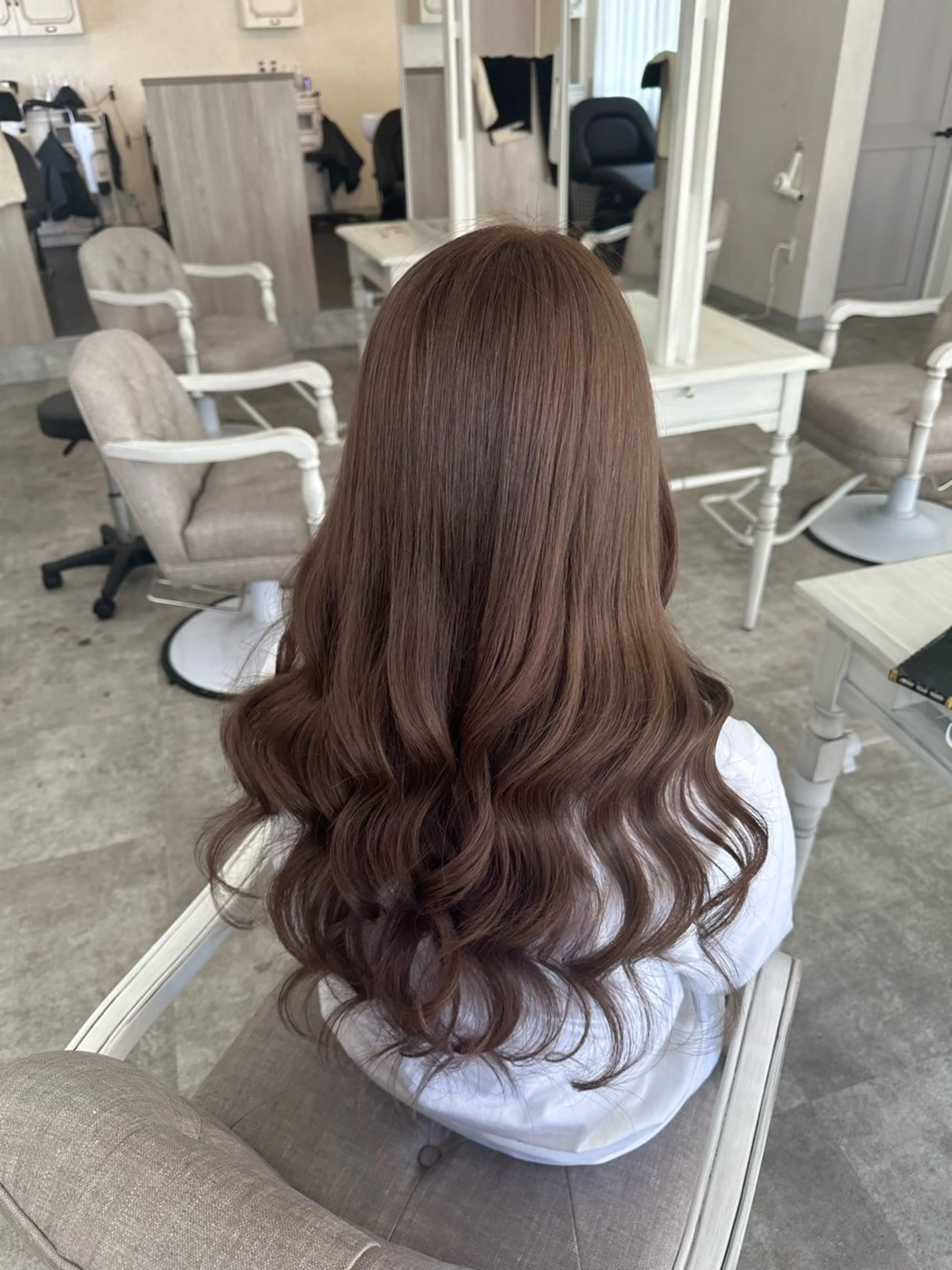 カラー ヘアカラー トリートメント 河野 さくらのヘアスタイル