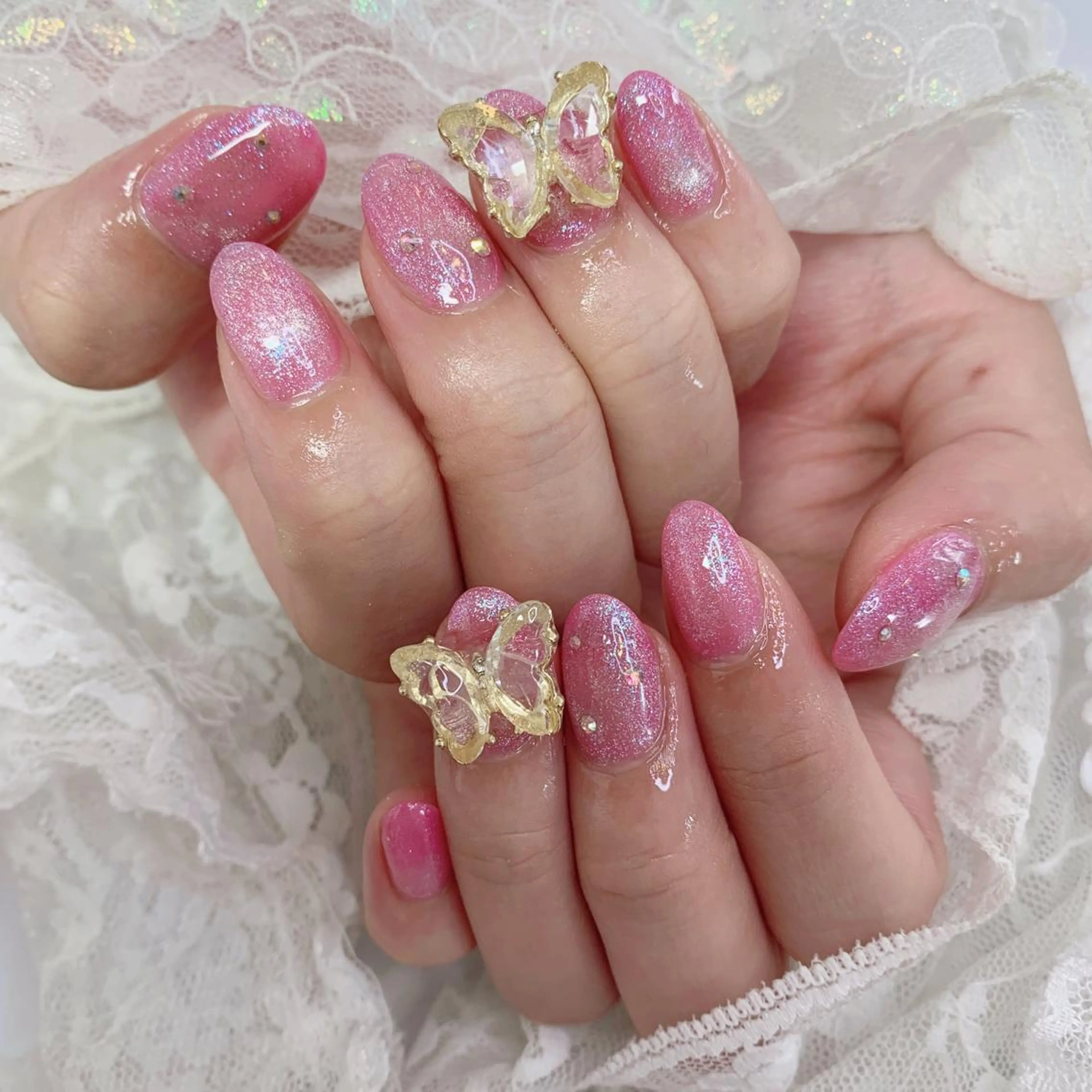 ネイル La neige* yuki 🥯🍑のネイルデザイン