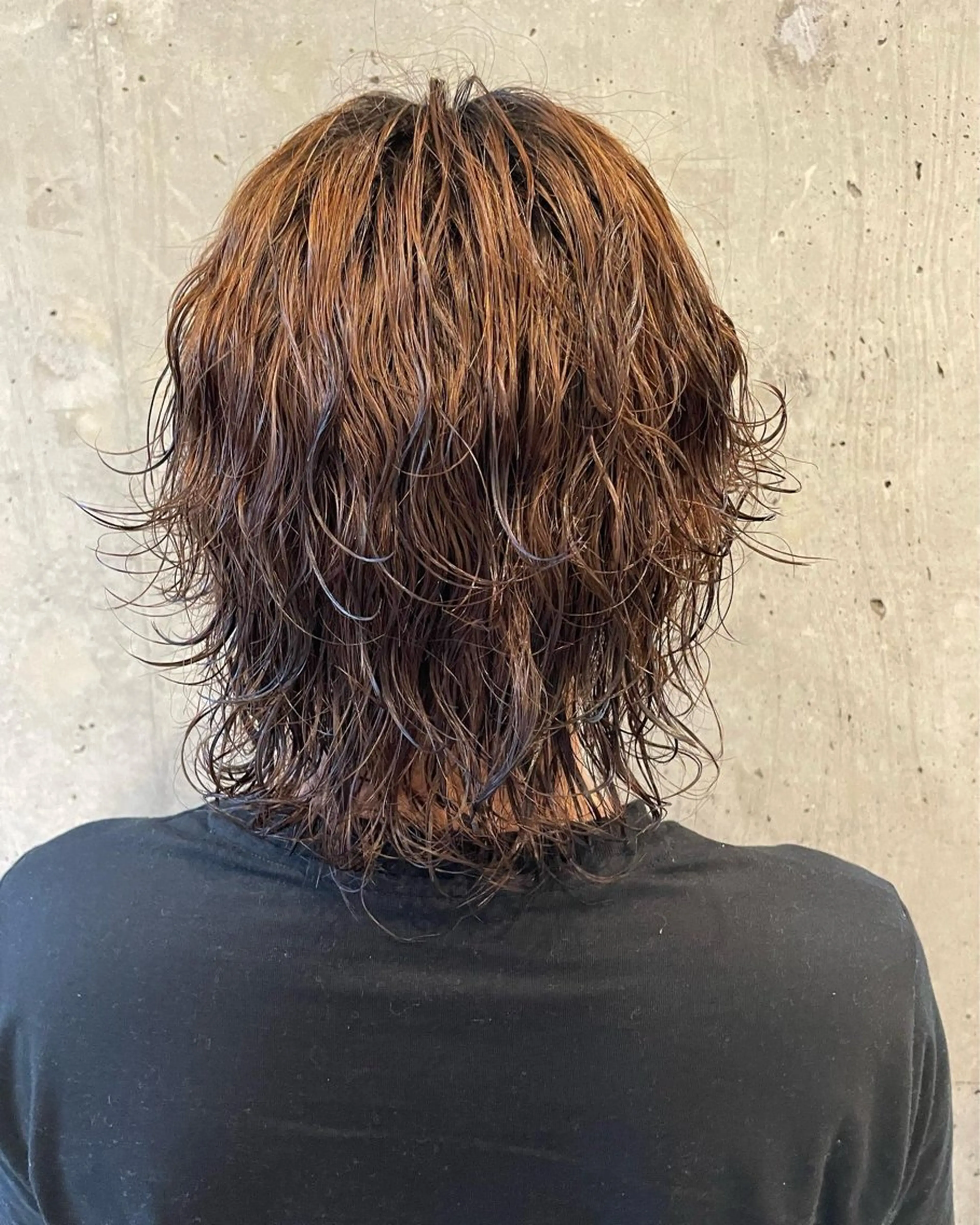 セミロング EIGHT MEN 池袋西口店所属・メンズパーマ特化 池袋西口　尾形　龍哉のヘアスタイル