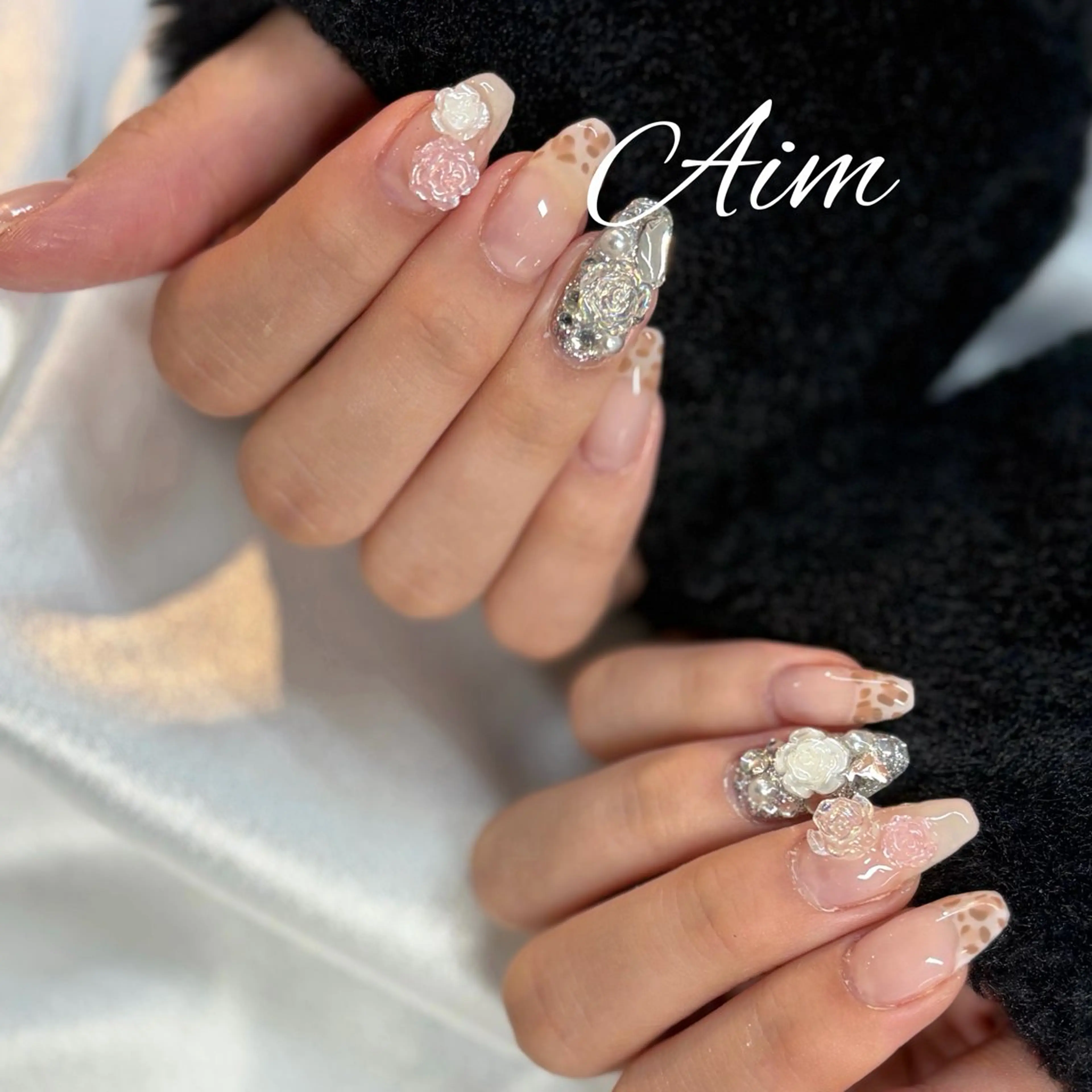 ネイル ハンドネイル ネイルサロンAim河原町[ヘアセット　ヘアエクステ　着付　専門店]所属・Aim🌿 kanaのネイルデザイン