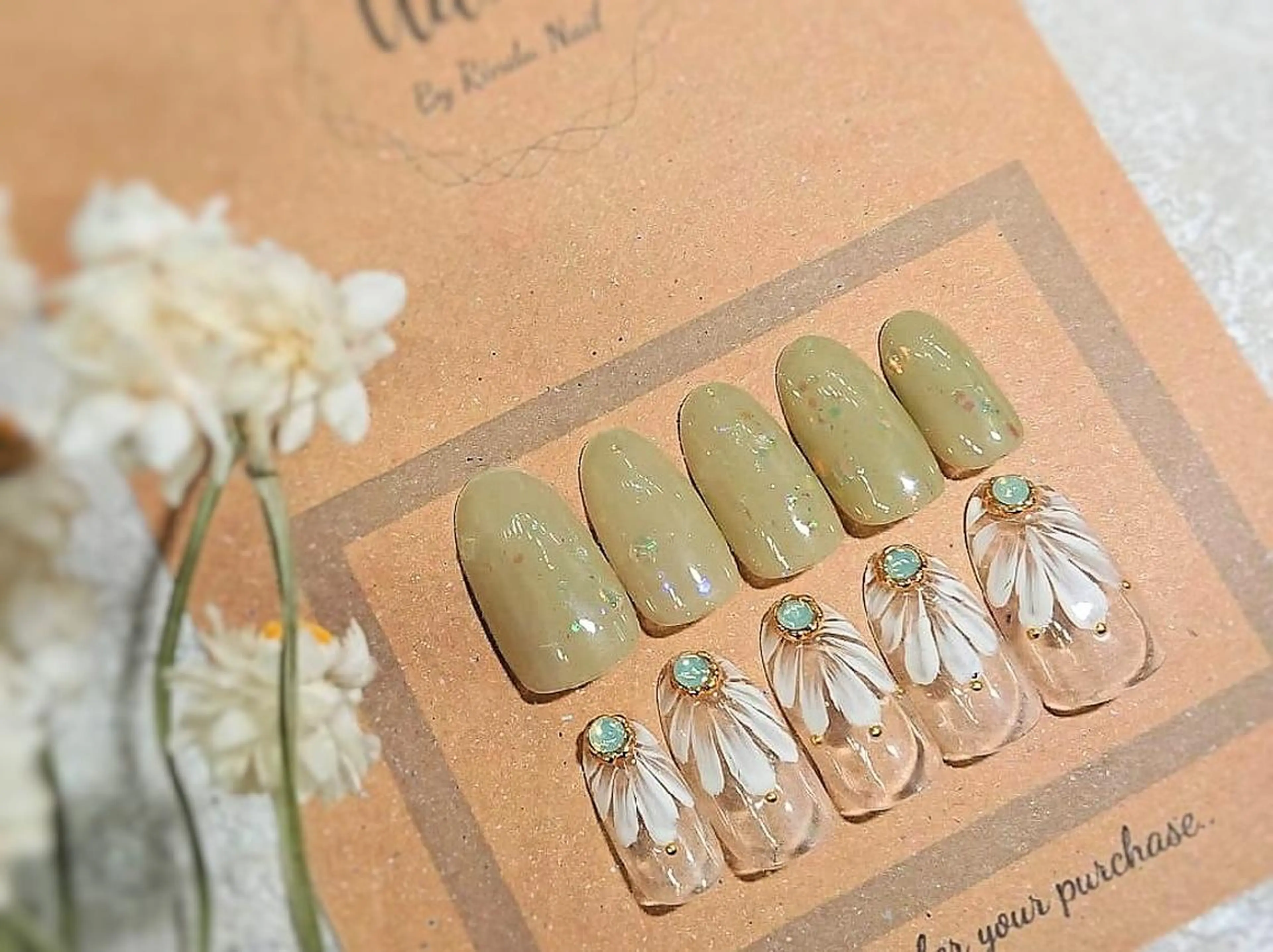 ネイル ネイルチップ Rindu Nail 名駅miniのネイルデザイン
