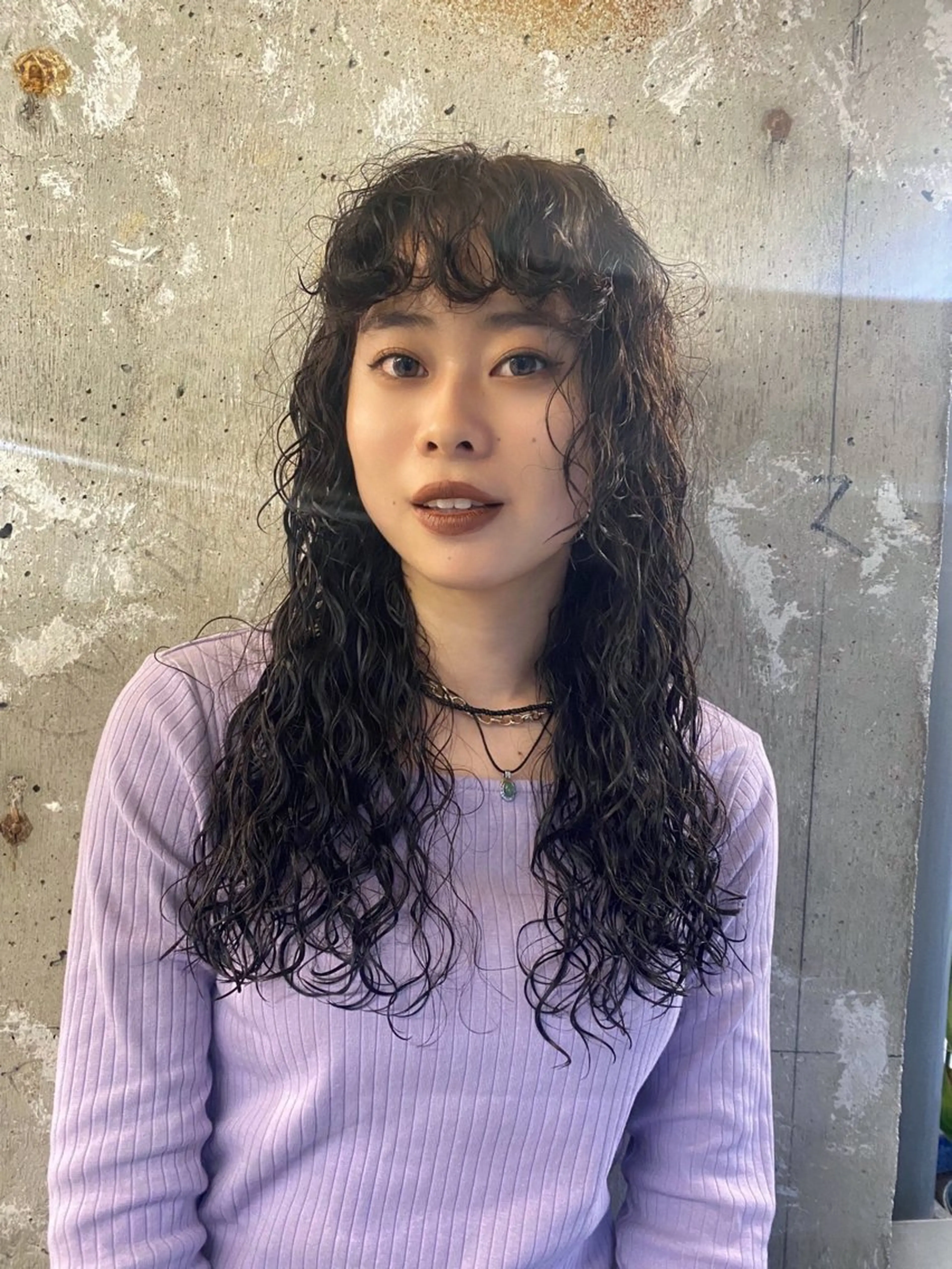 ロング パーマ カット パーマ GATTACA所属・KEI gattacaのヘアスタイル