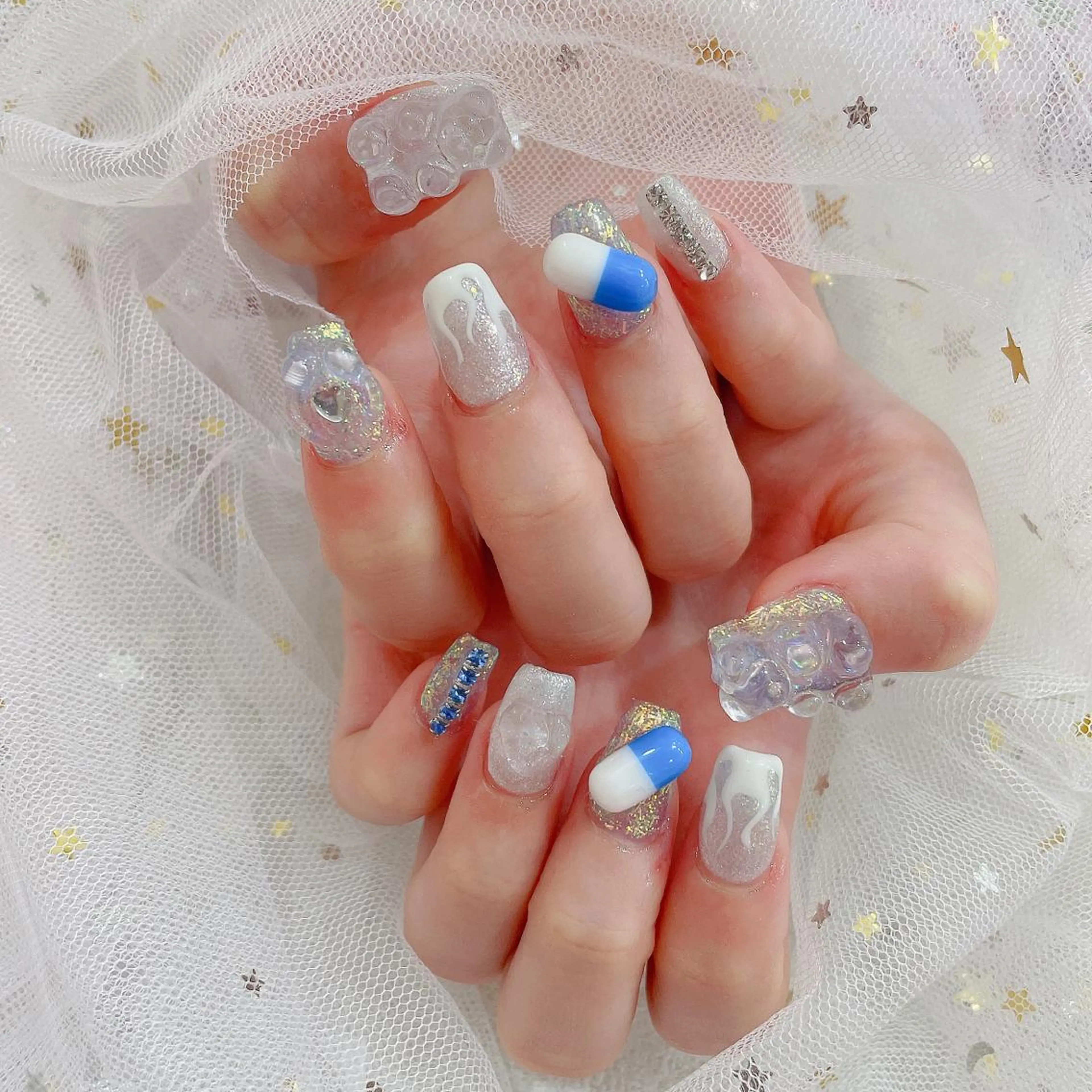 ミディアム ネイル cho nailのネイルデザイン