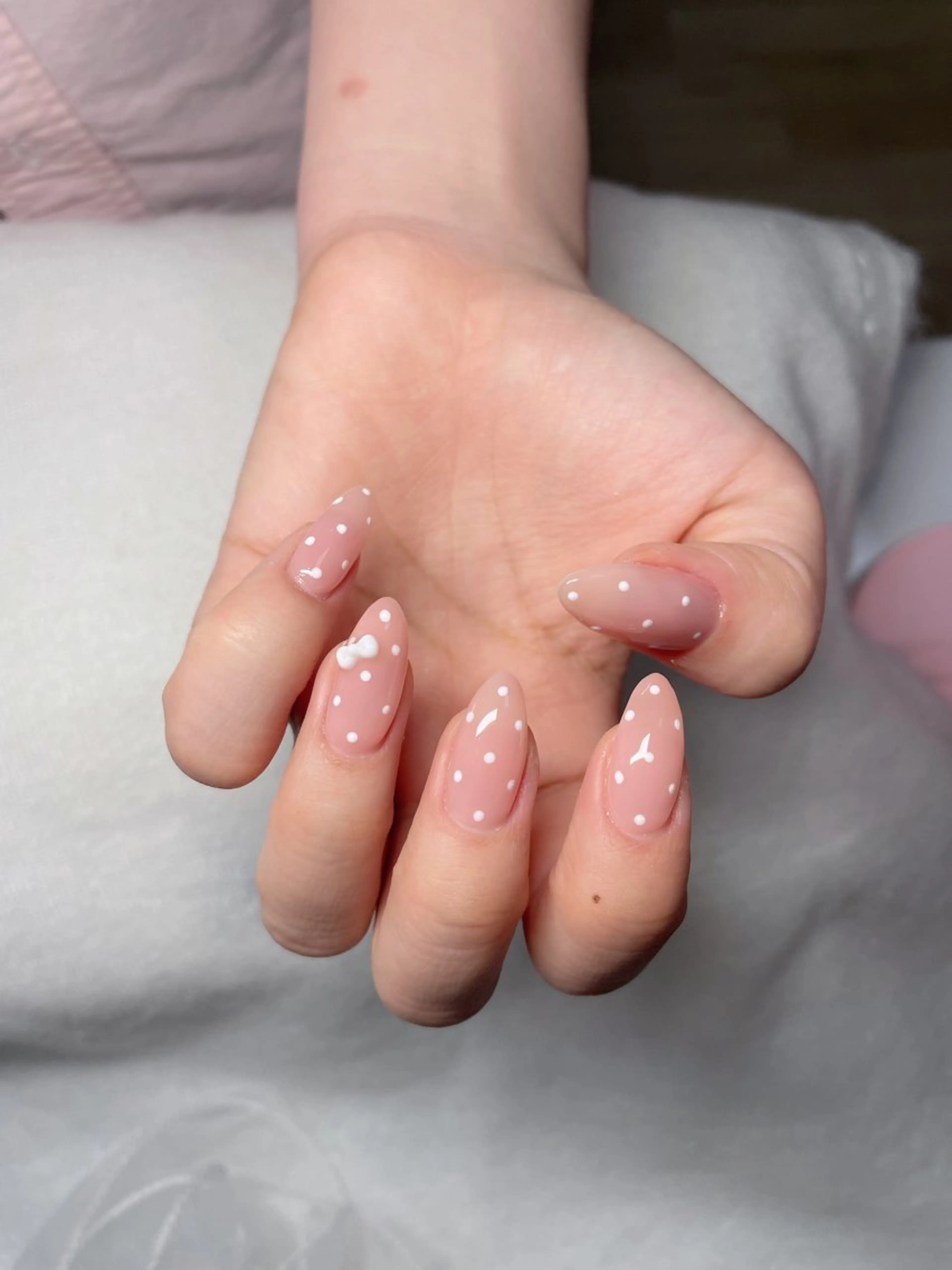 ✨シンプルデザイン✨　チップ長さ出し10本の写真