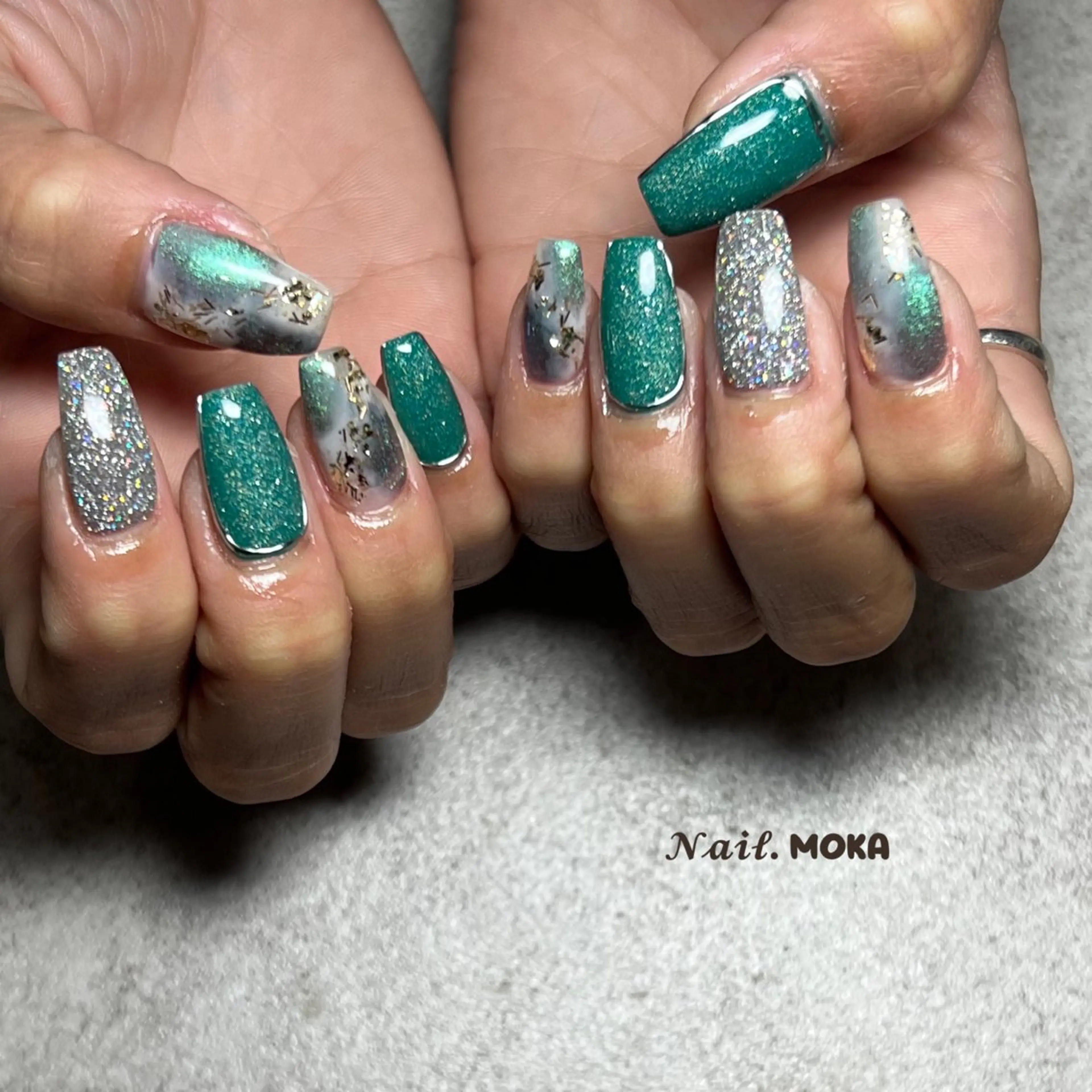 ネイル ハンドネイル nail salon MOKAのネイルデザイン