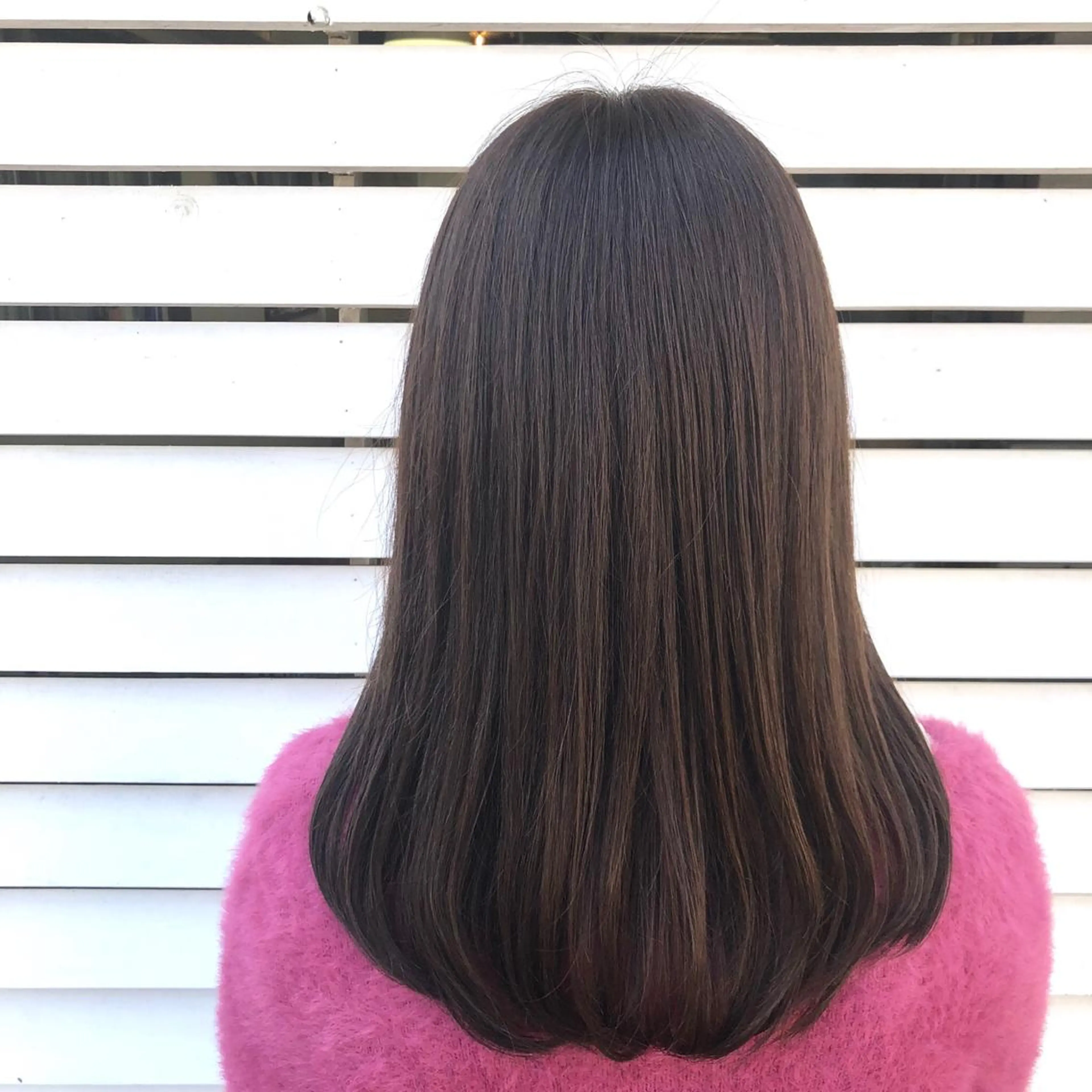 セミロング カラー LiEN所属・菅沢 奈生のヘアスタイル