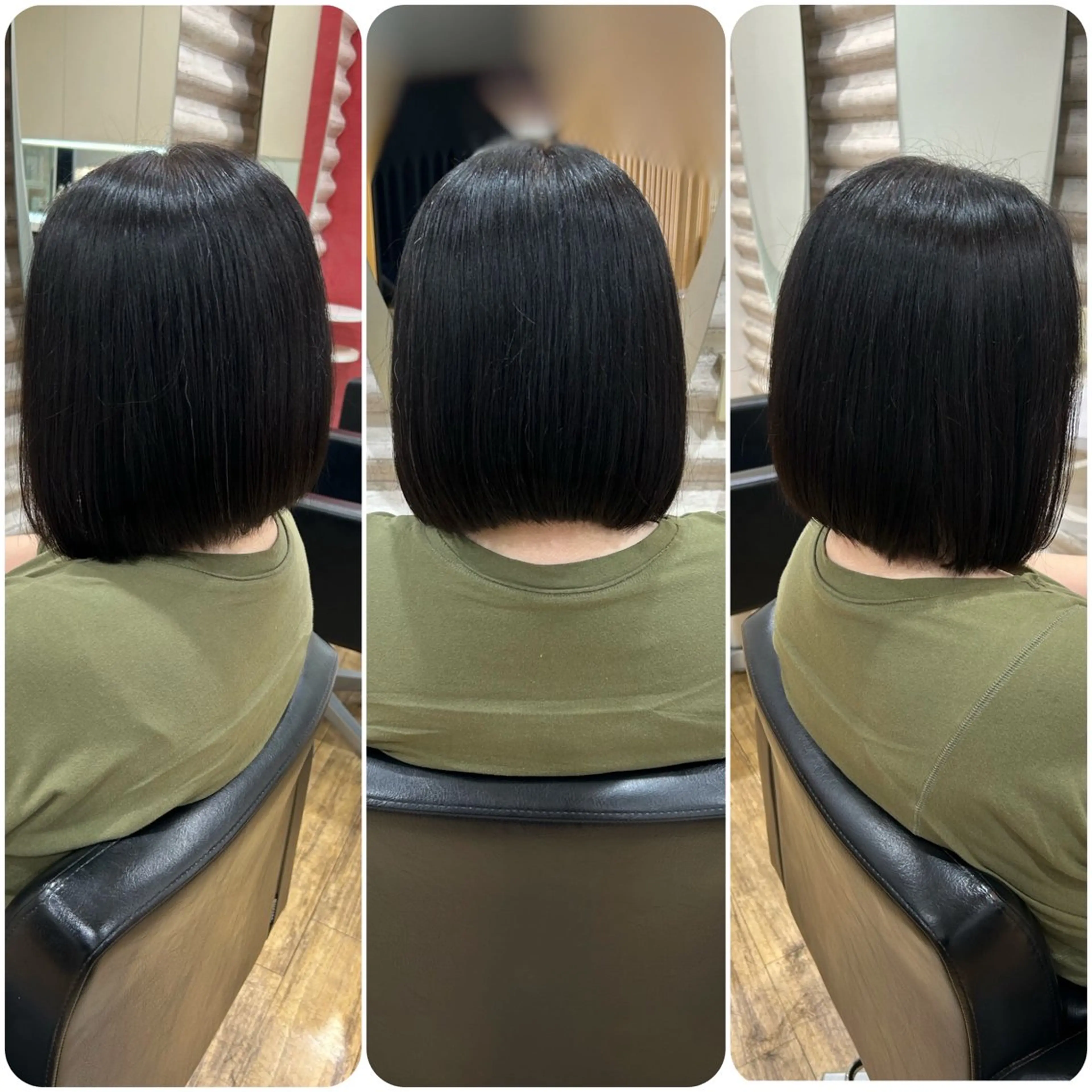 ミディアム カラー 髪質改善 トリートメント 艶の専門店/髪質改善 ×酸熱カラー/KONのヘアスタイル