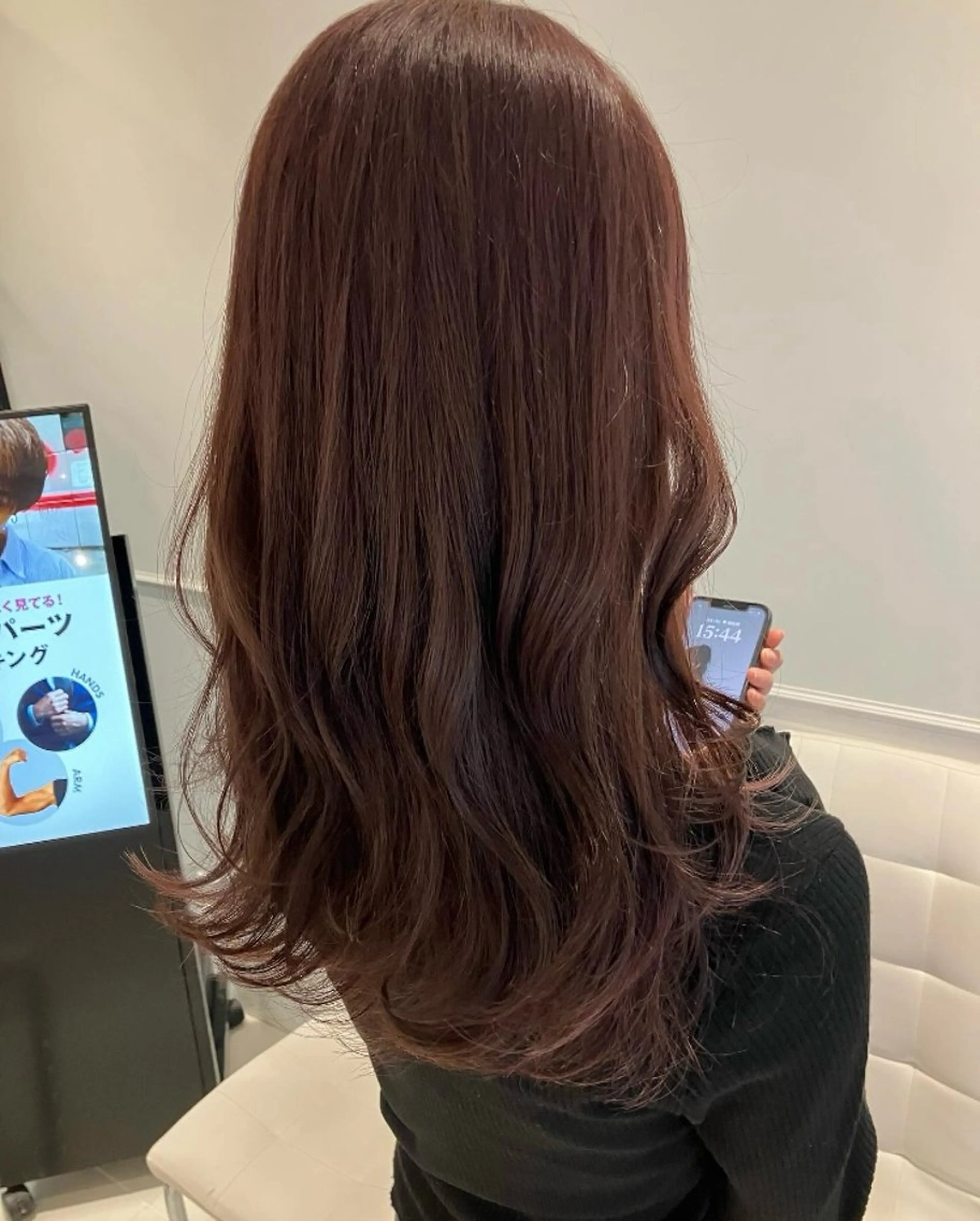 セミロング カット ヘアカラー トリートメント 🫧垢抜けヘア🫧 SHIORIのヘアスタイル