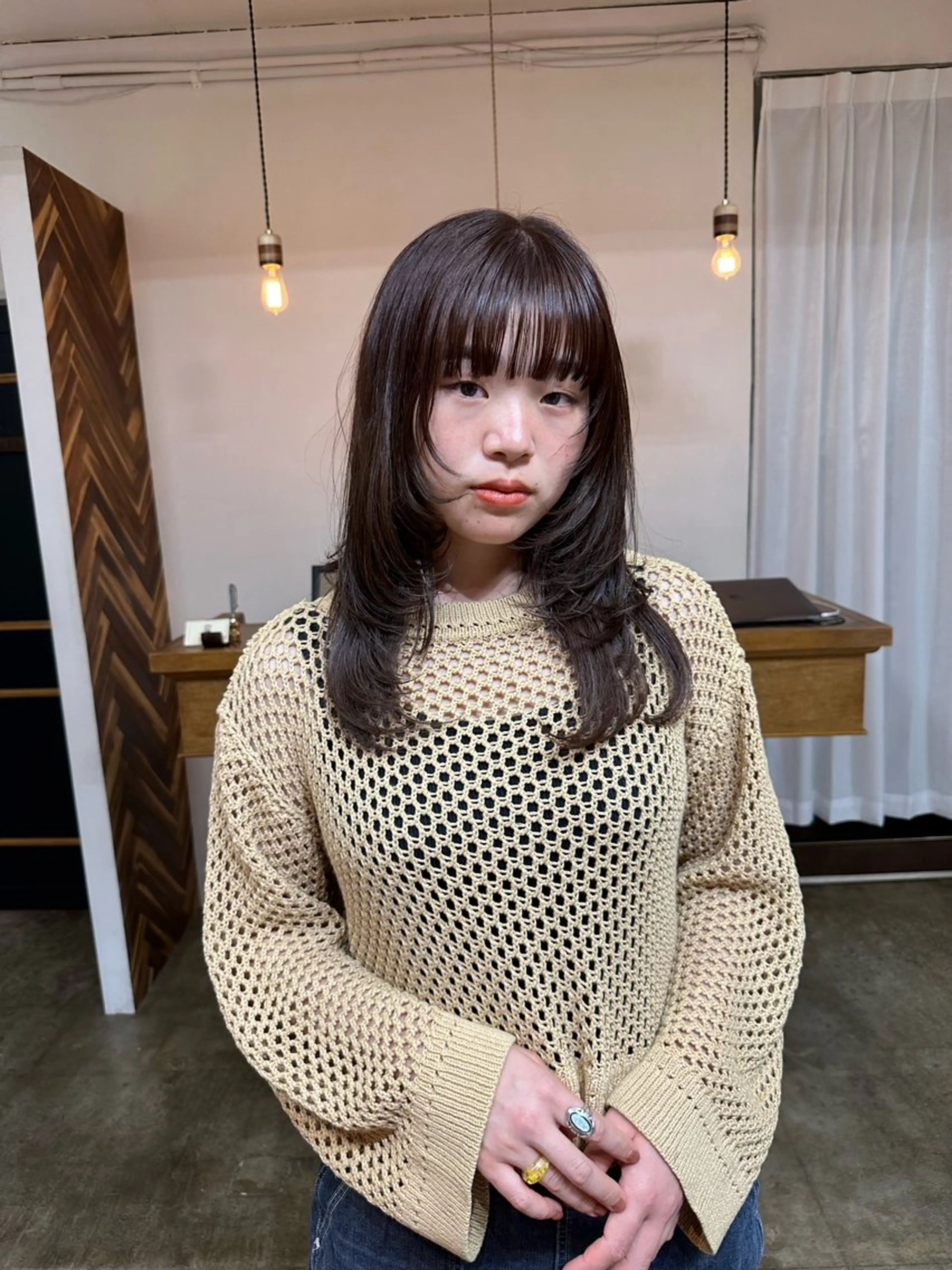 ロング NAGISA 🎀カットモデル🎀のヘアスタイル