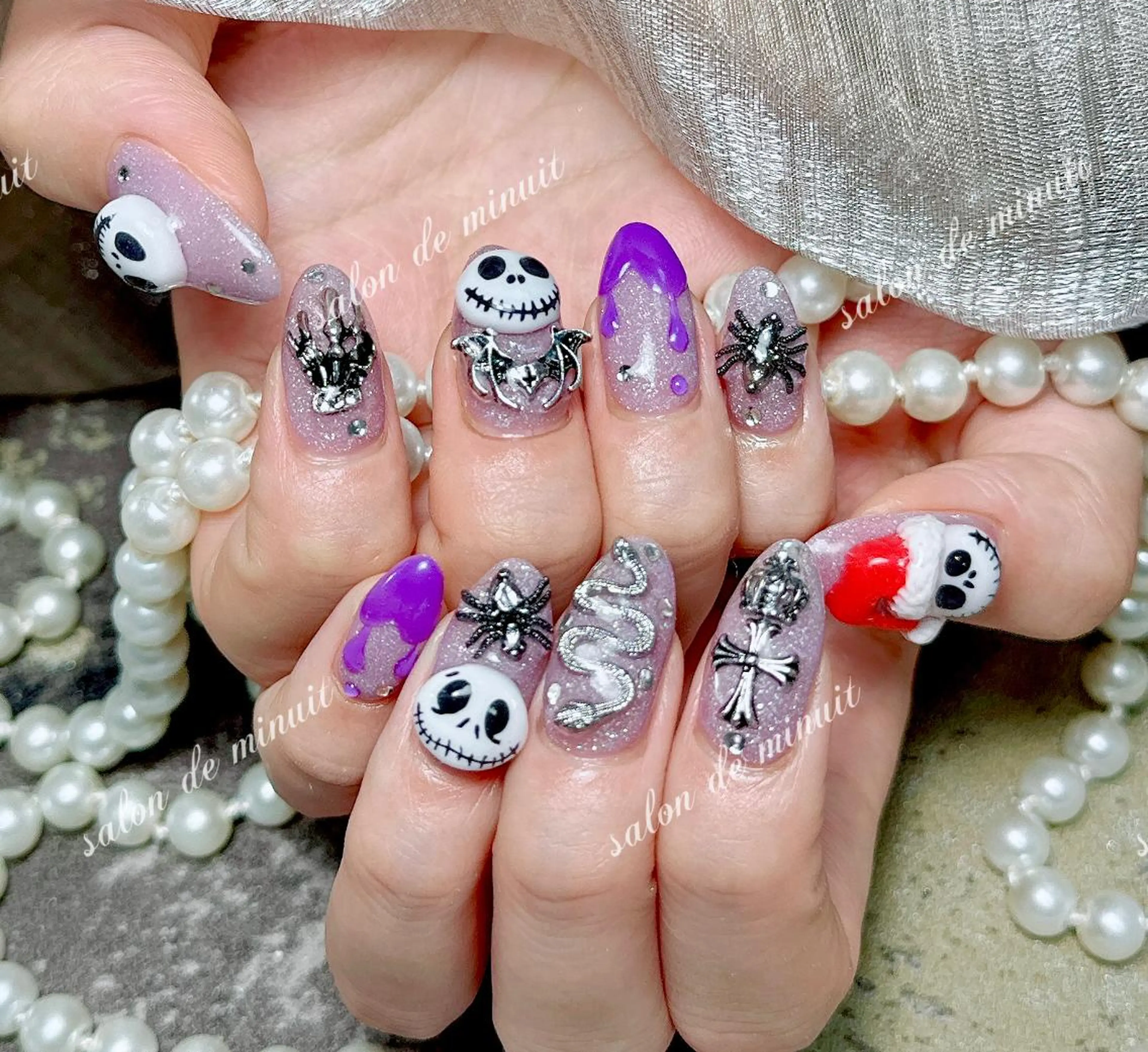 ネイル Salon de Minuit🦩のネイルデザイン