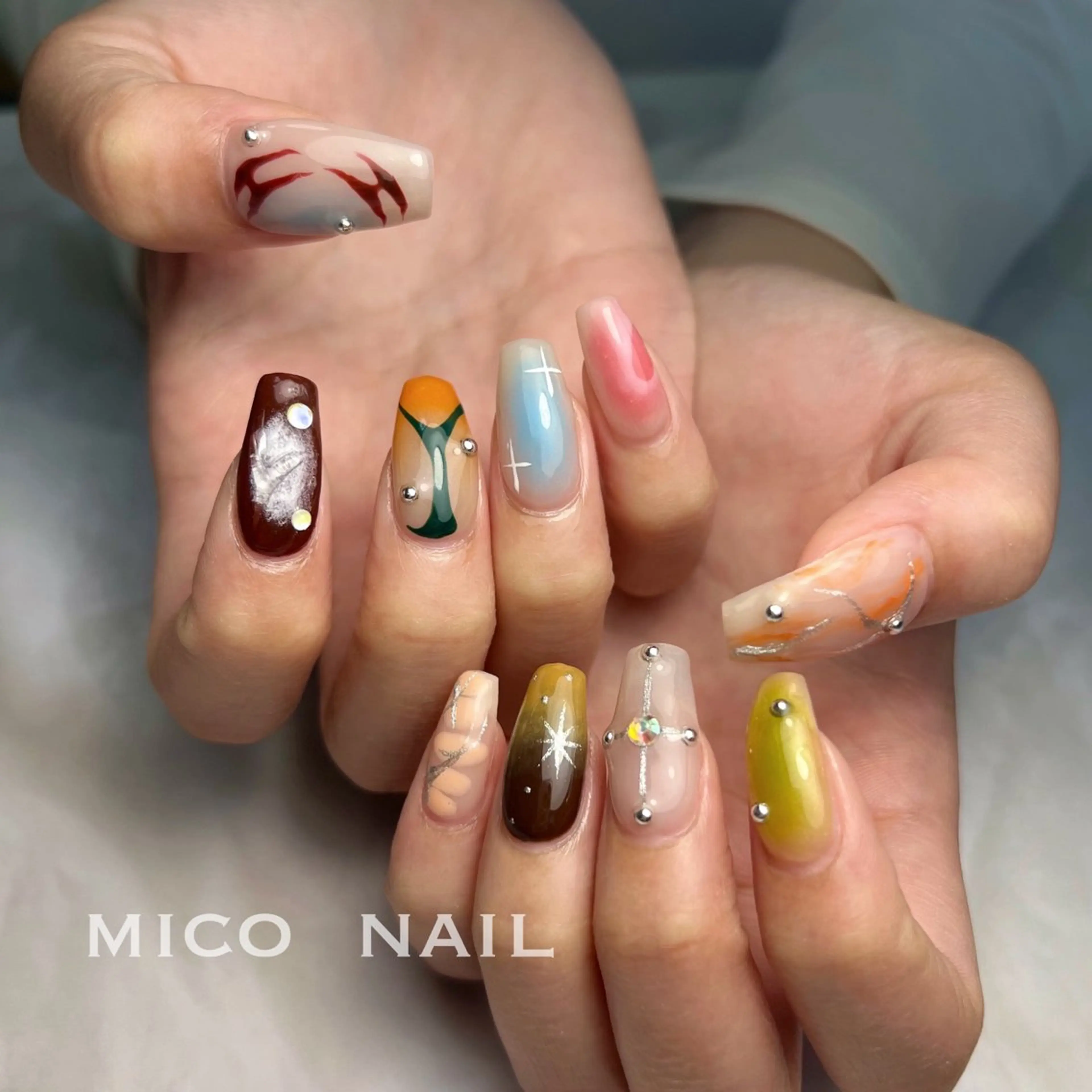 ネイル ハンドネイル mico nailのネイルデザイン