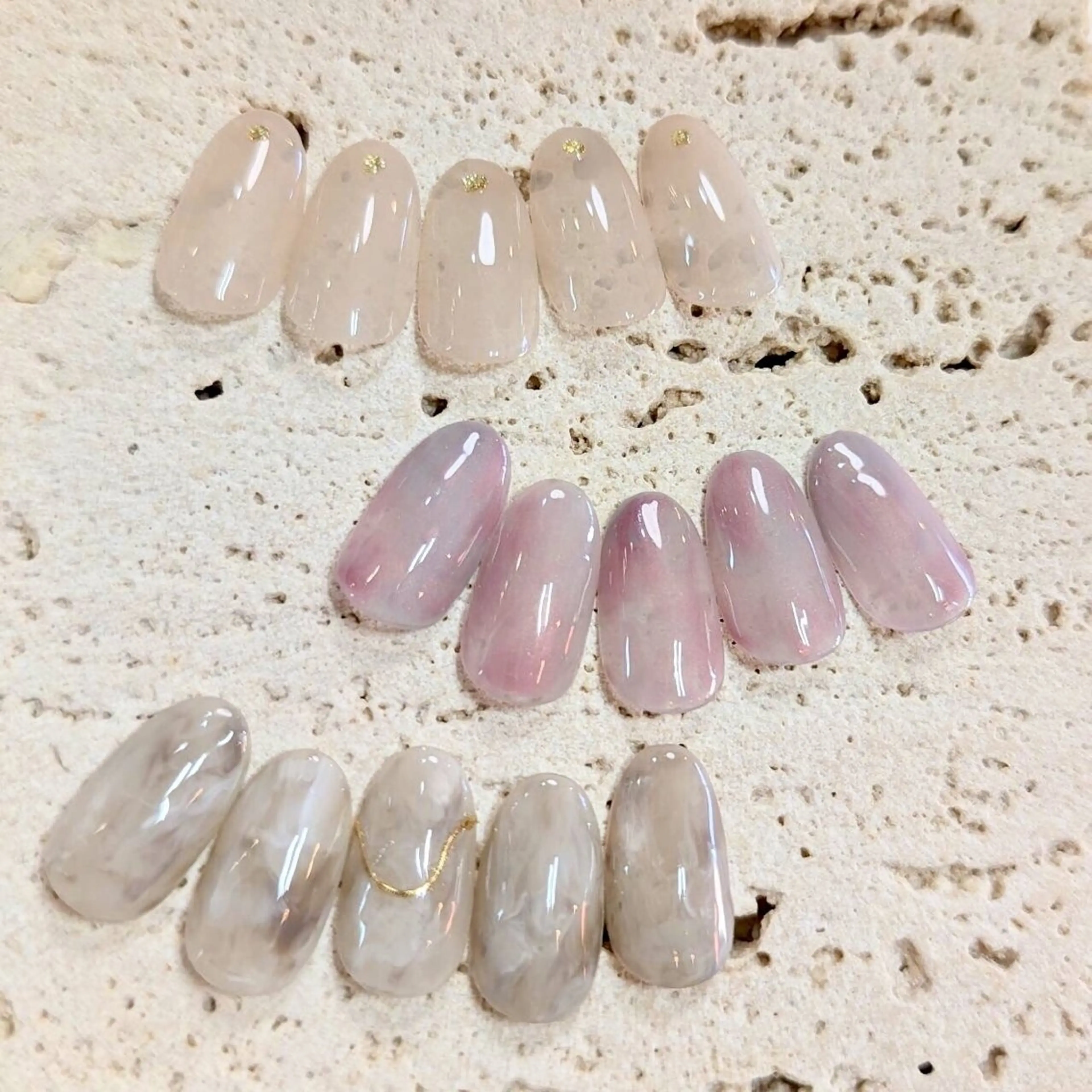 ネイル ニュアンスネイル シンプルネイル Lealea .wのネイルデザイン