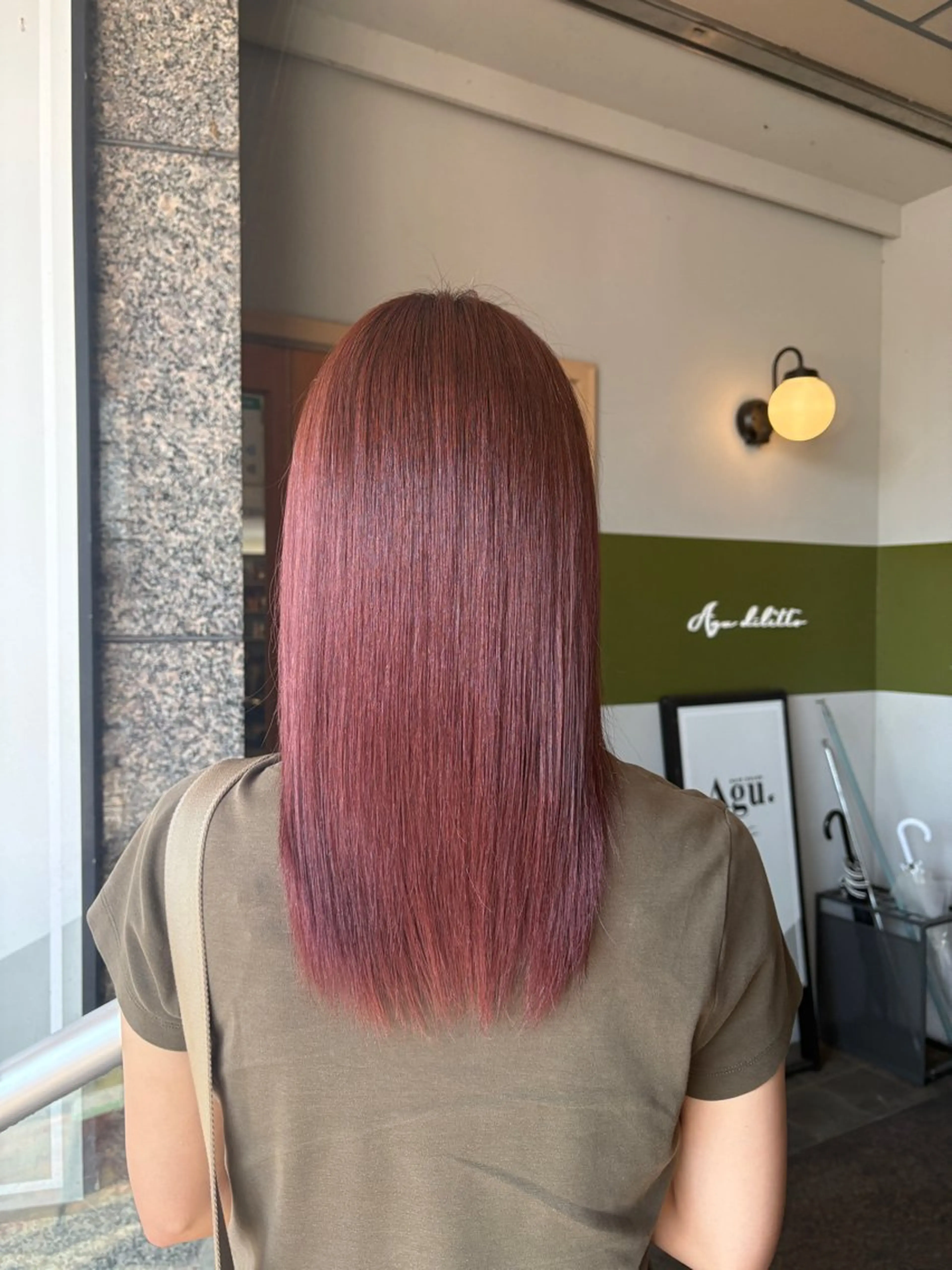 セミロング カラー カット ヘアカラー トリートメント Akko💋 モデル大募集です！のヘアスタイル