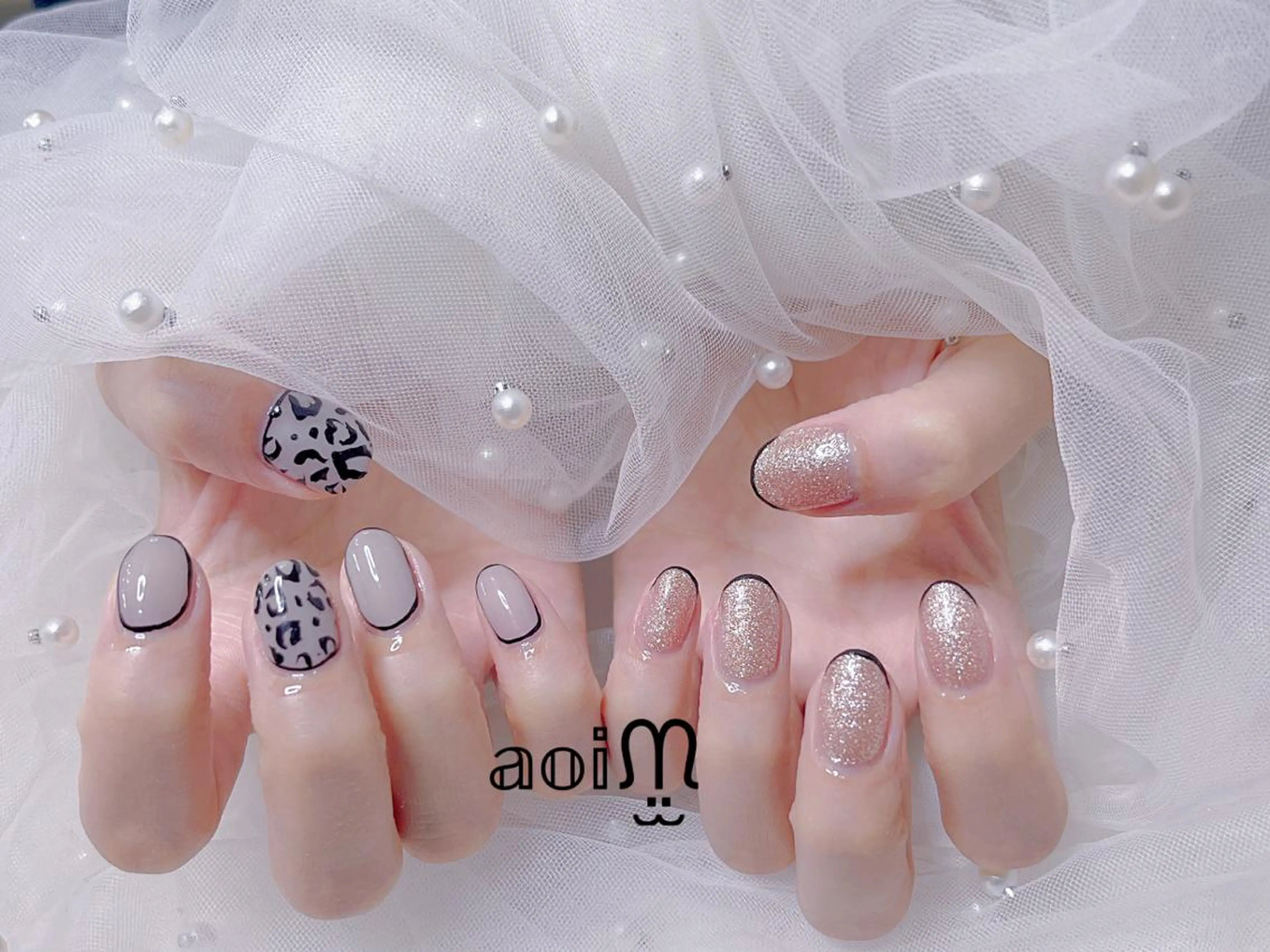 ネイル 葵うさぎ所属・葵うさぎ AIのネイルデザイン