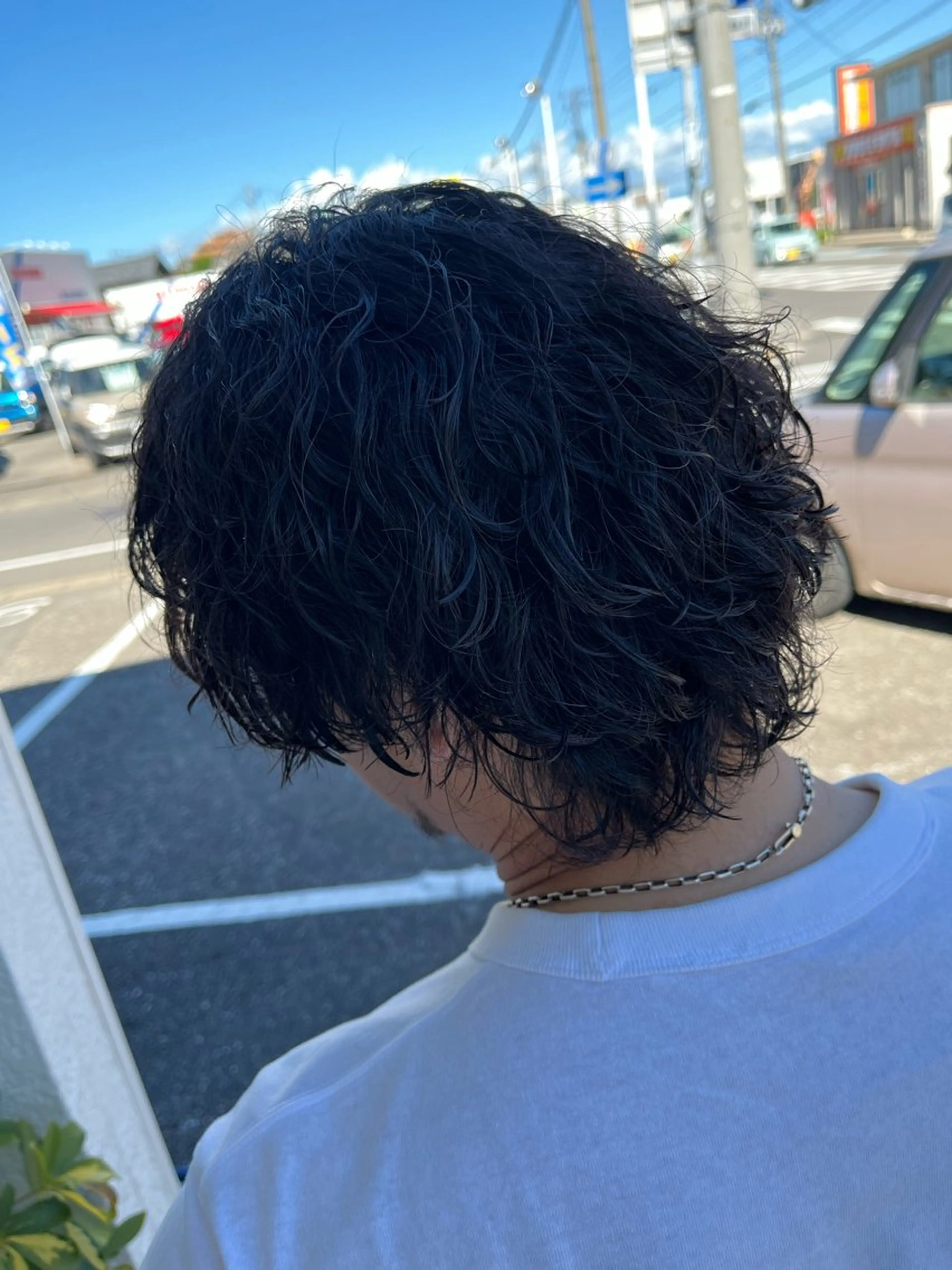 ミディアム パーマ メンズ ミディアムパーマ メンズパーマ メンズウルフカット ウルフカット パーマが得意な【最高 悠斗】のヘアスタイル