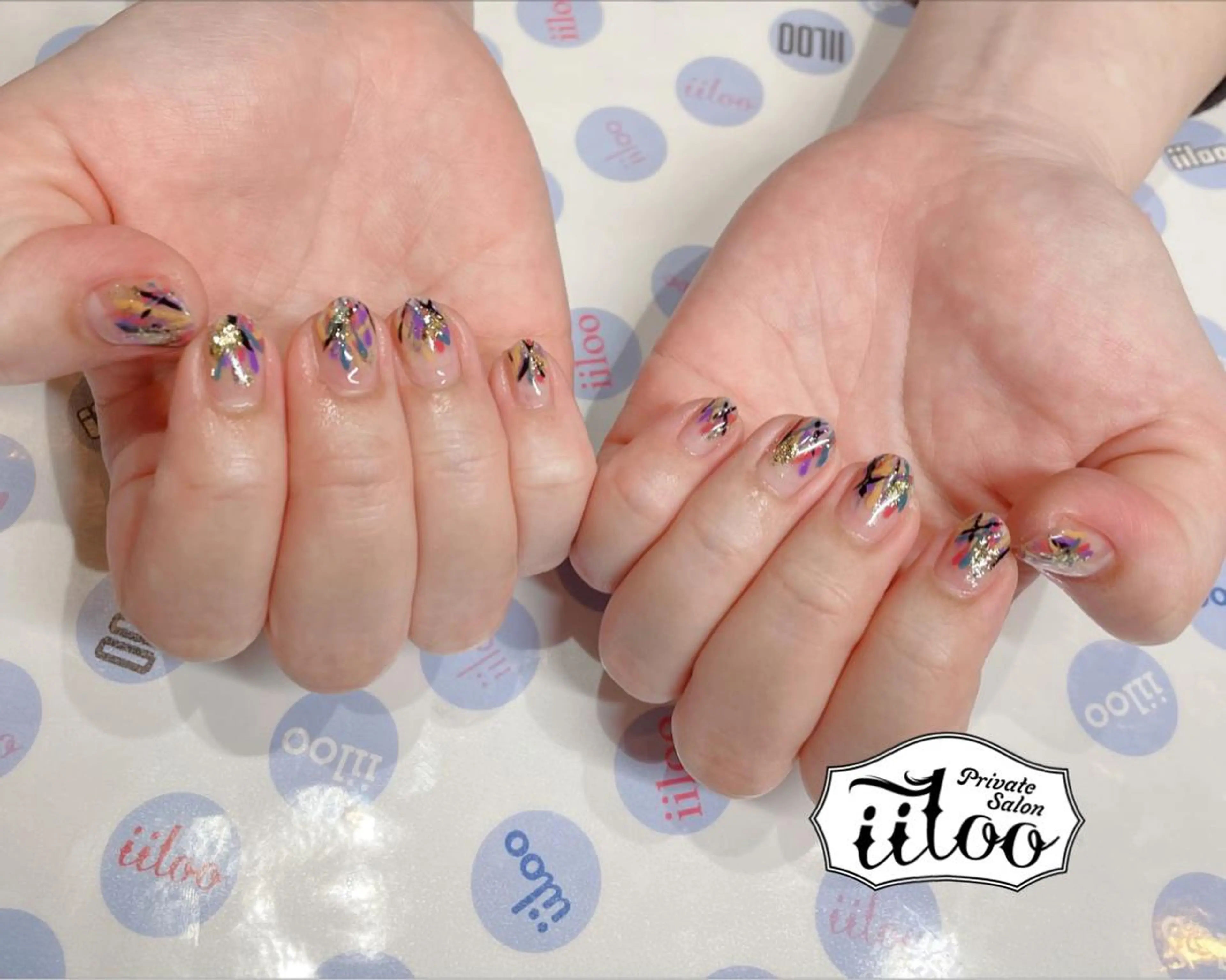 ネイル iiloo aromaworksのネイルデザイン